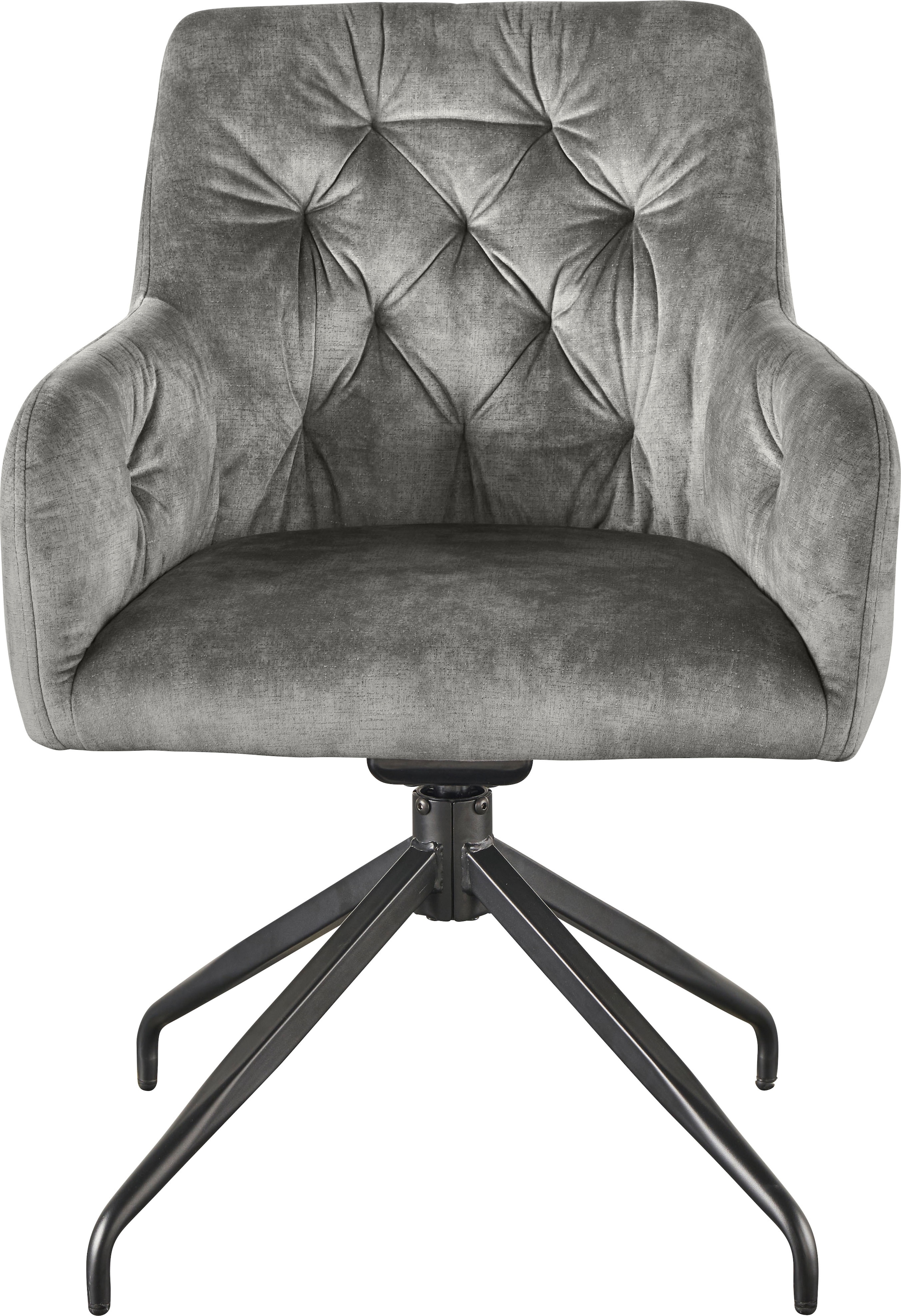 set one by Musterring 4-Fußstuhl »Yonkers« (Set) 2 Stk.mit Stativgestell, praktische Auto-Return und Wippfunktion