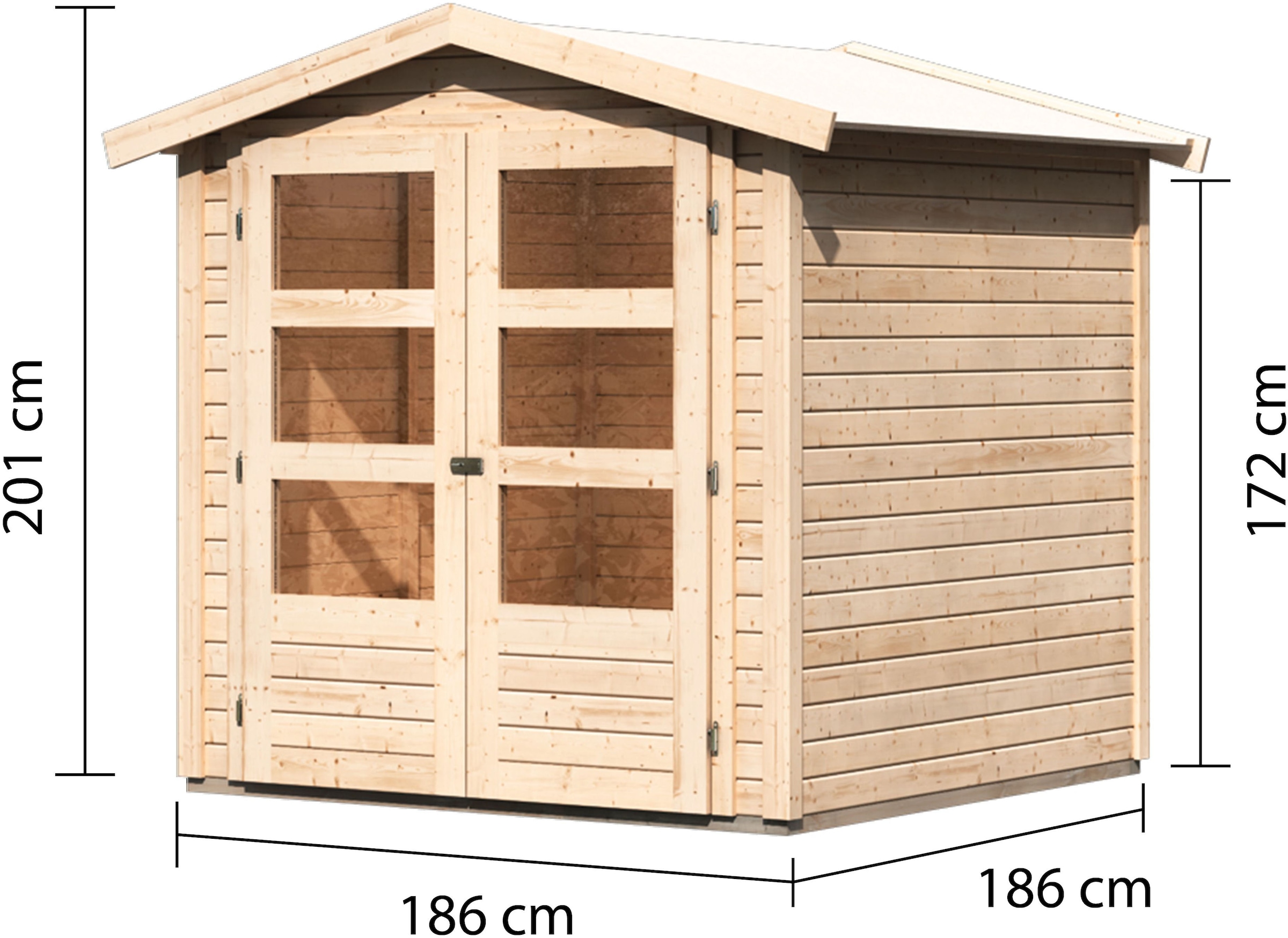 KONIFERA Gartenhaus »Oreba 2«
