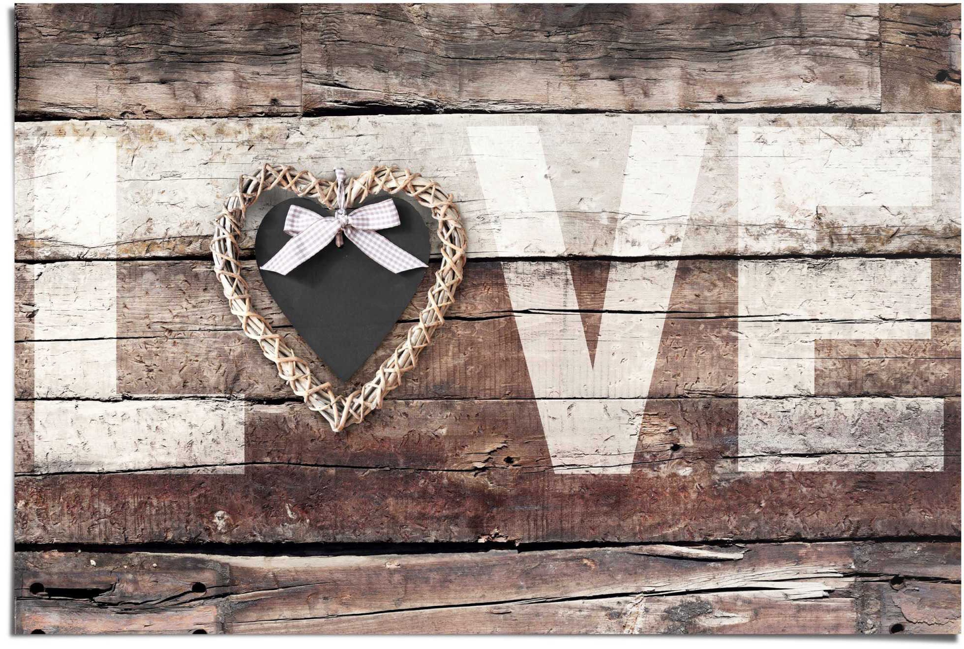 Reinders! Poster »Love Vintage Stil«, (1 St.)