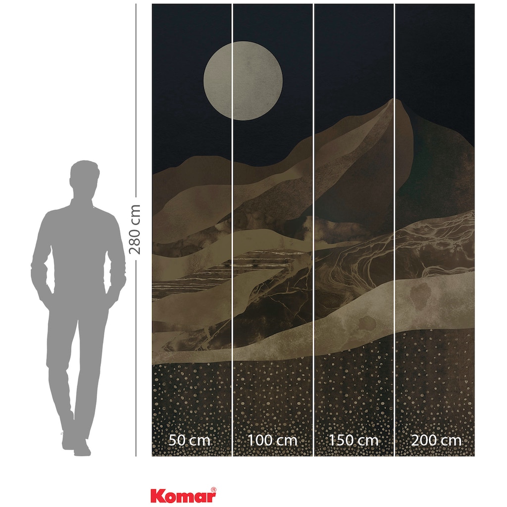 Komar Vliestapete »Mountain Spike«, 200x280 cm (Breite x Höhe)