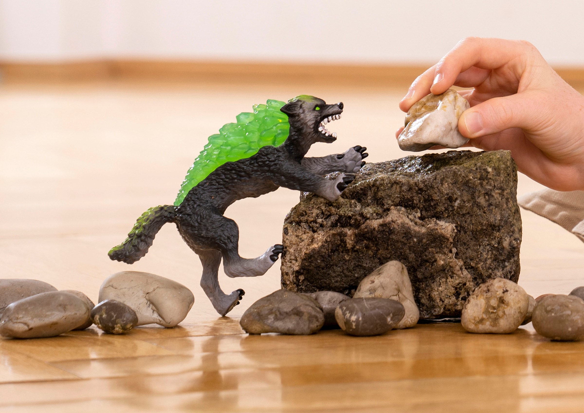 Schleich® Spielfigur »ELDRADOR®, Granitwolf (70153)«