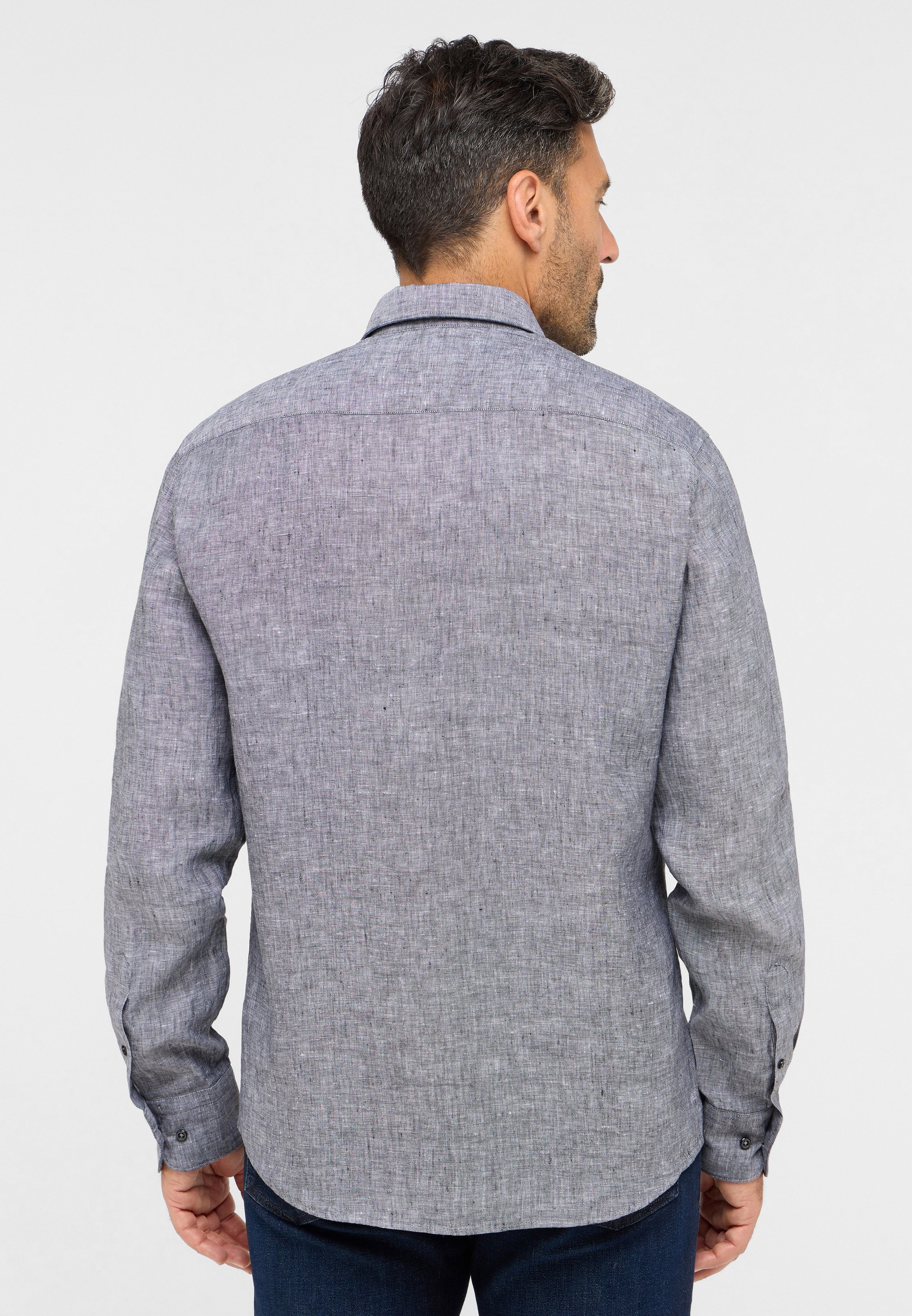 Eterna Langarmhemd »MODERN FIT«, EASY IRON (bügelleicht)