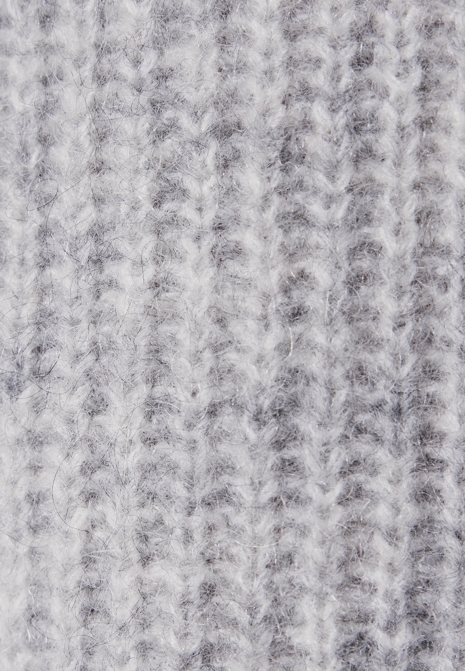 studio seidensticker Strickpullover 1/1 Rundhals Einfarbig meliert