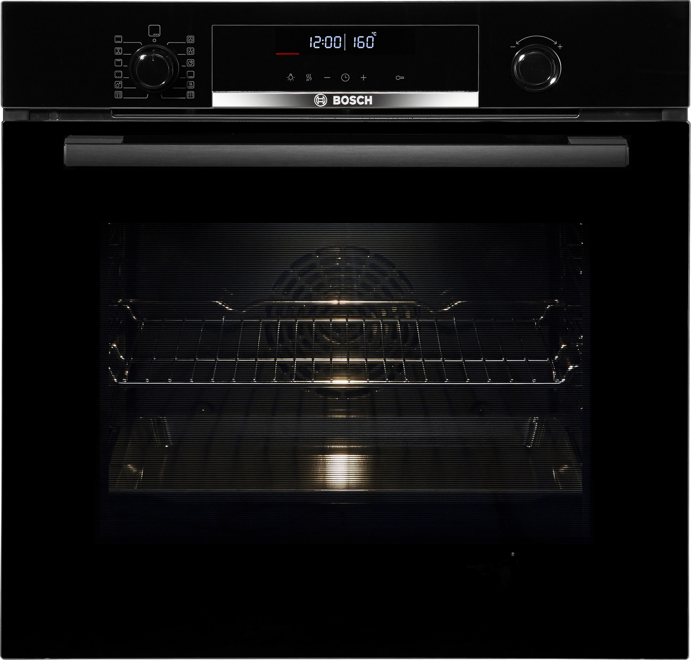 BOSCH Pyrolyse Backofen Serie 6 »HBA578BB0«, mit Teleskopauszug nachrüstbar, Pyrolyse-Selbstreinigung