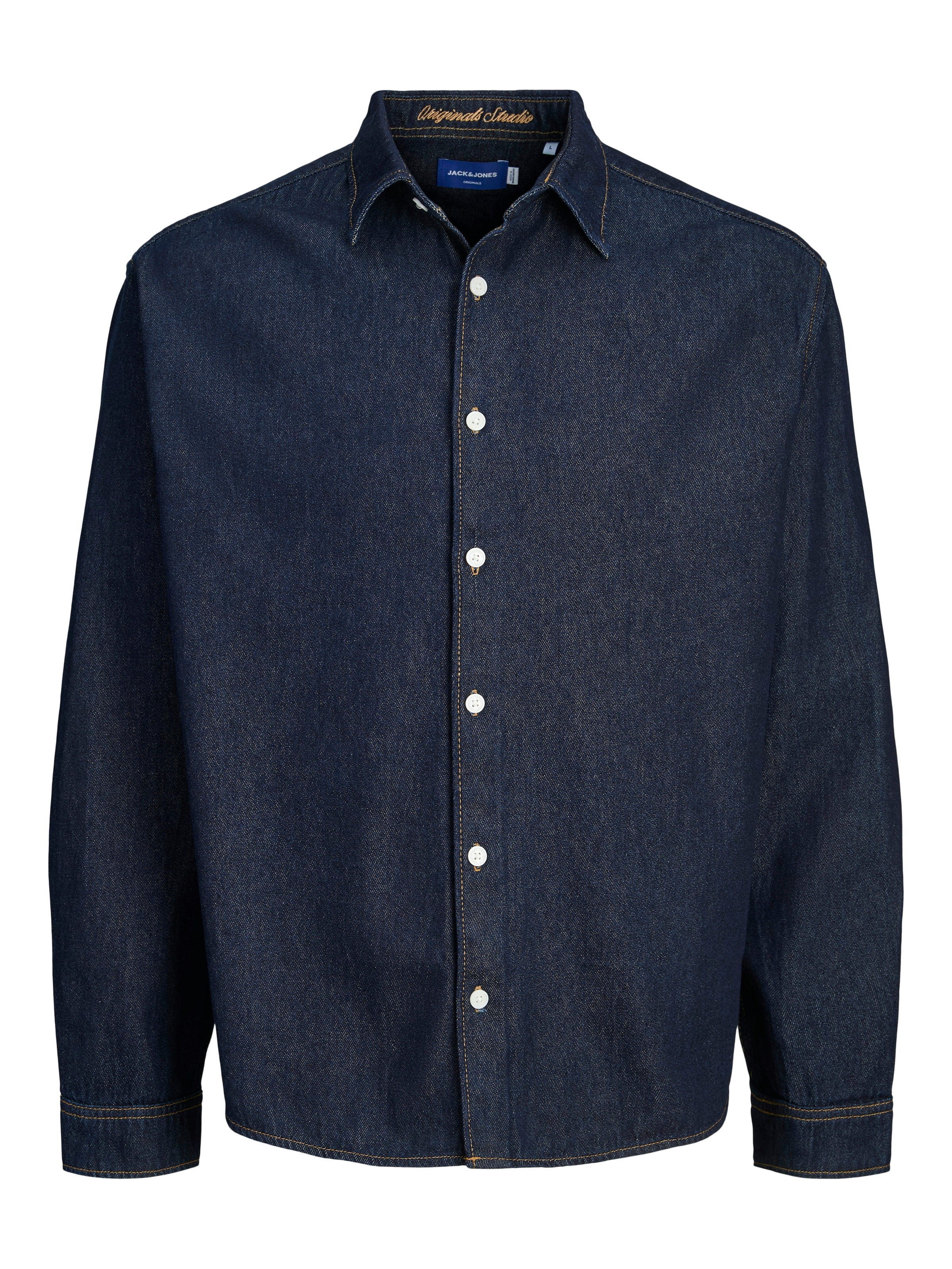 Jack & Jones Langarmhemd »JORNORREBRO DENIM SHIRT LS SN«