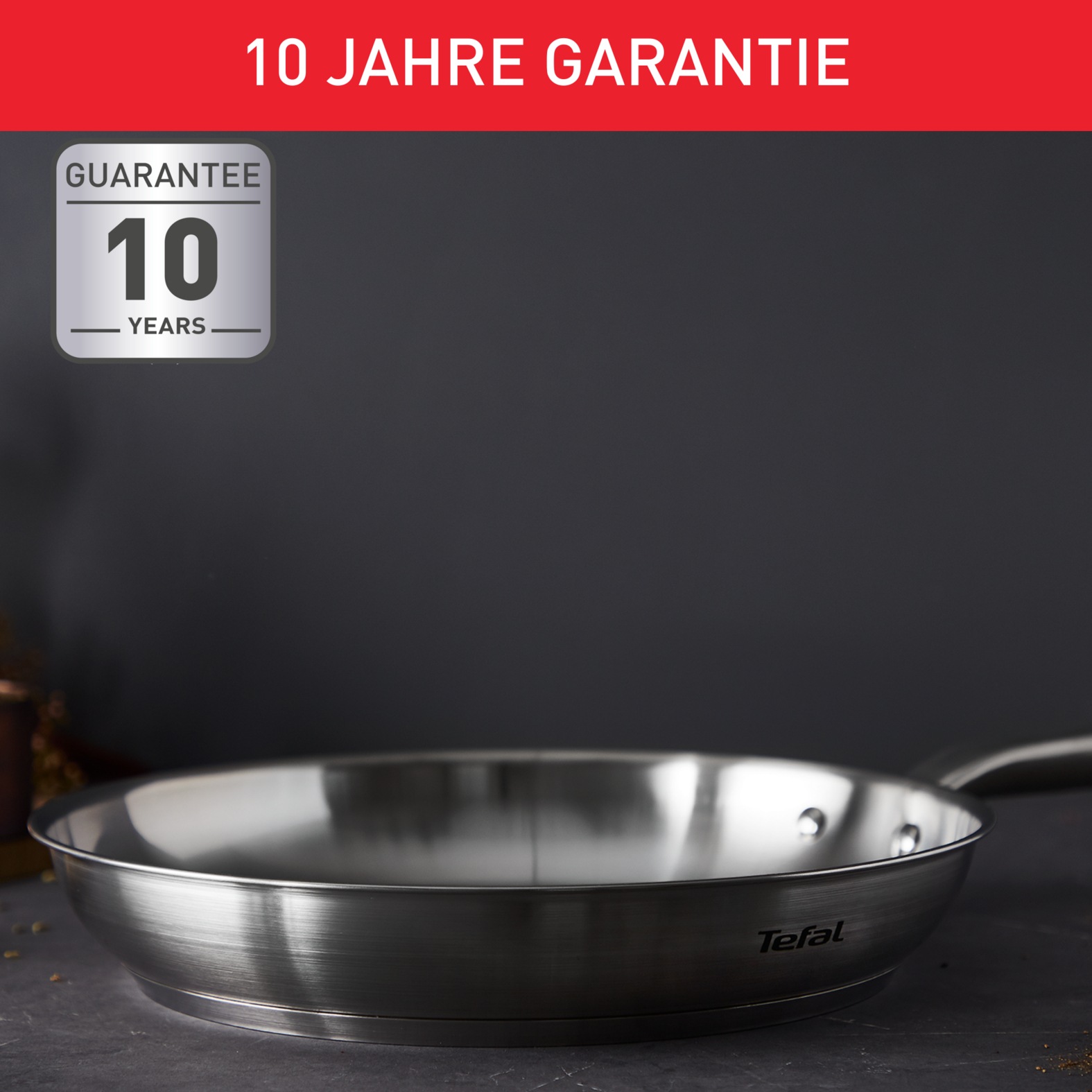Tefal Wok »Wokpfanne Virtuoso Induktion 28 cm« Edelstahl 1 Stk. tlg. hochwertiger Premium-Edelstahl,  unversiegelt, für alle Herdarten
