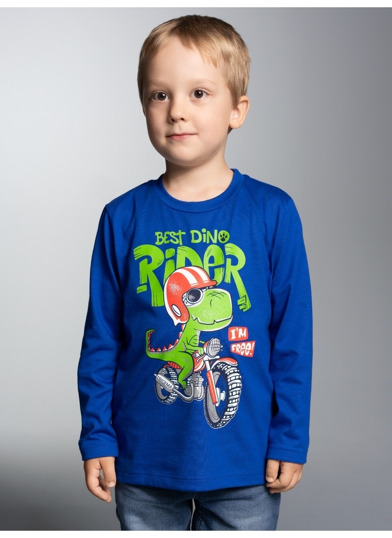 Trigema Sweatshirt »TRIGEMA Langarmshirt mit coolem Dino-Printmotiv«