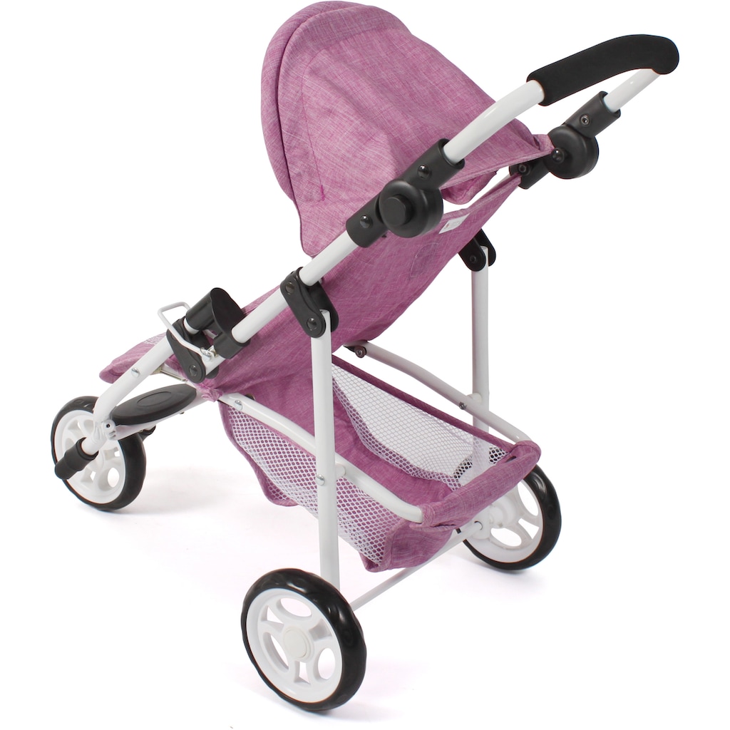 CHIC2000 Puppenbuggy »Jogging-Buggy Lola, Jeans Pink«