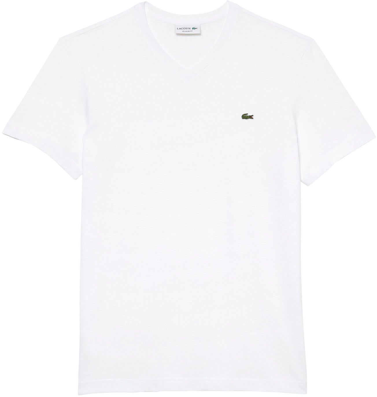 Lacoste T-Shirt, (1 auf der Brust online bei OTTO Lacoste-Krokodil mit kaufen tlg.)