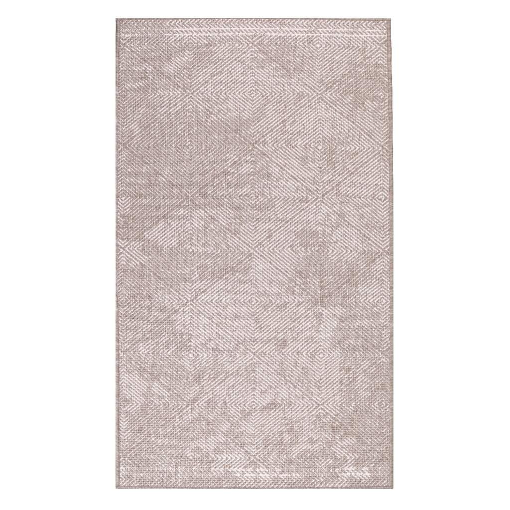 Carpet City Outdoorteppich »DUO RUG 5845«, rechteckig, 5 mm Höhe, Wendeteppich Wetterfest In- & Outdoor, Balkon, Terrasse, Wohnzimmer
