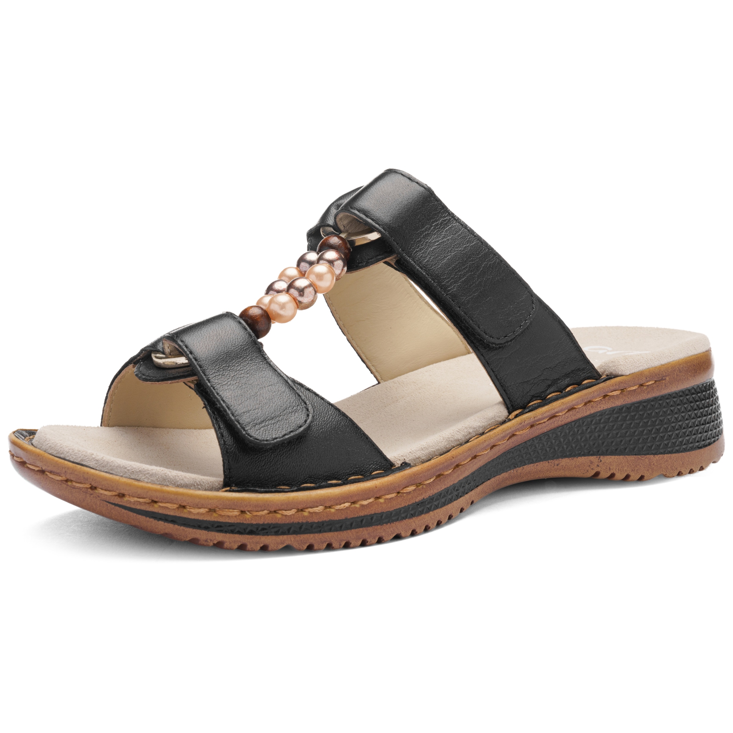 Ara Pantolette »HAWAII«  Schlupfschuh, Komfortschuh mit Klettverschlüsse, G-Weite