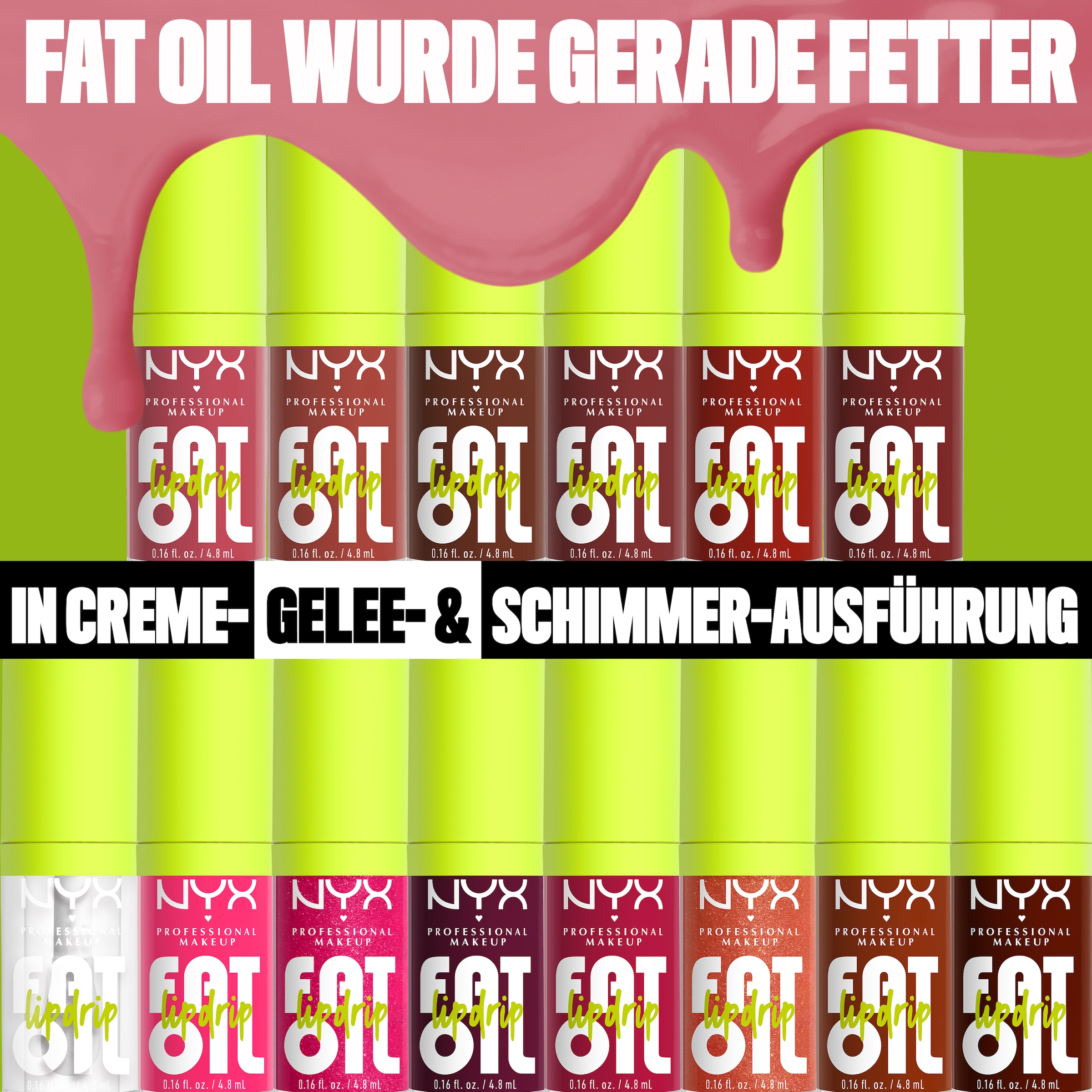 NYX Lipgloss »Makeup Jumbo Butter Gloss«, mit natürlichen Inhaltstoffen