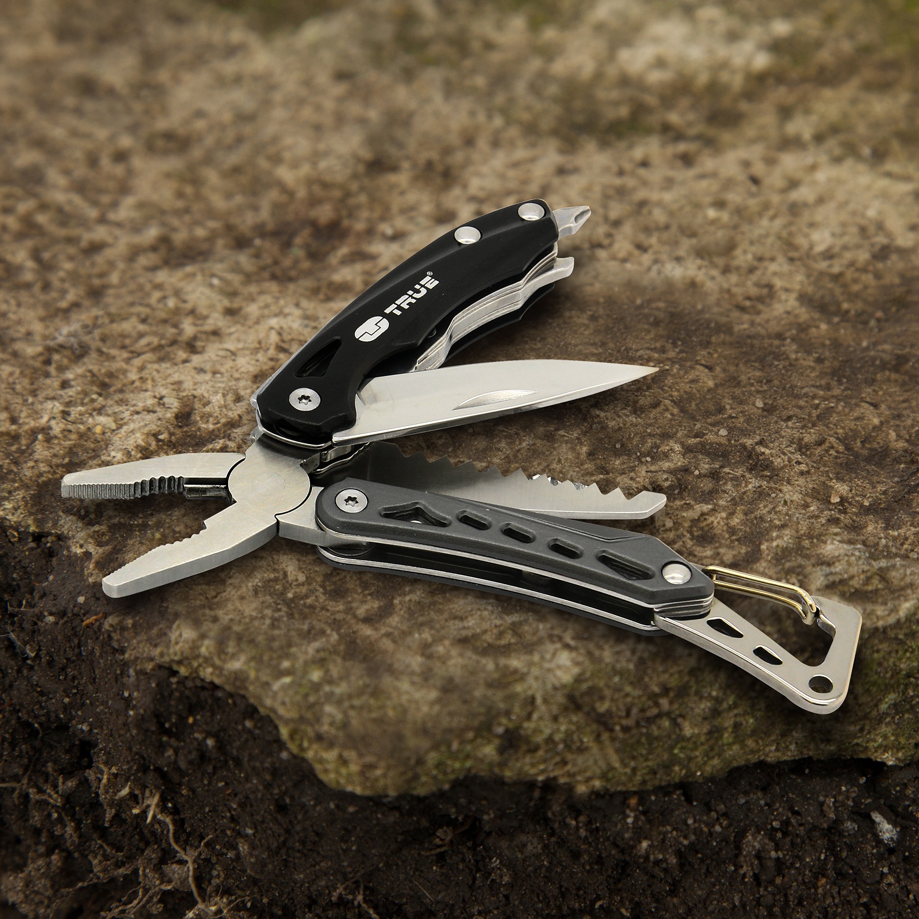 TRUE Multitool »SEVEN«, (2 St.), Zange mit 7 Funktionen