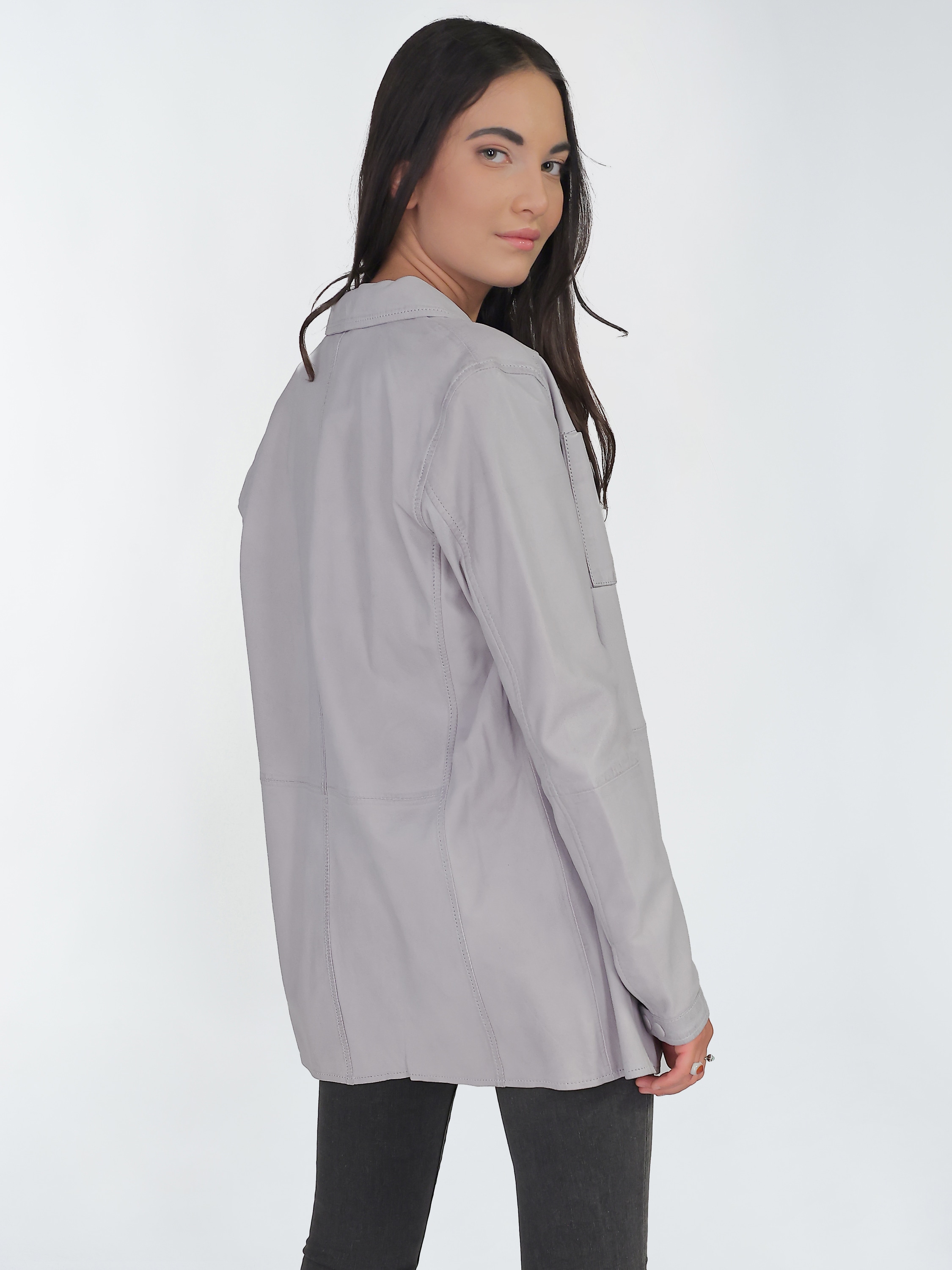 Maze Lederjacke »Lederhemd 42020135«
