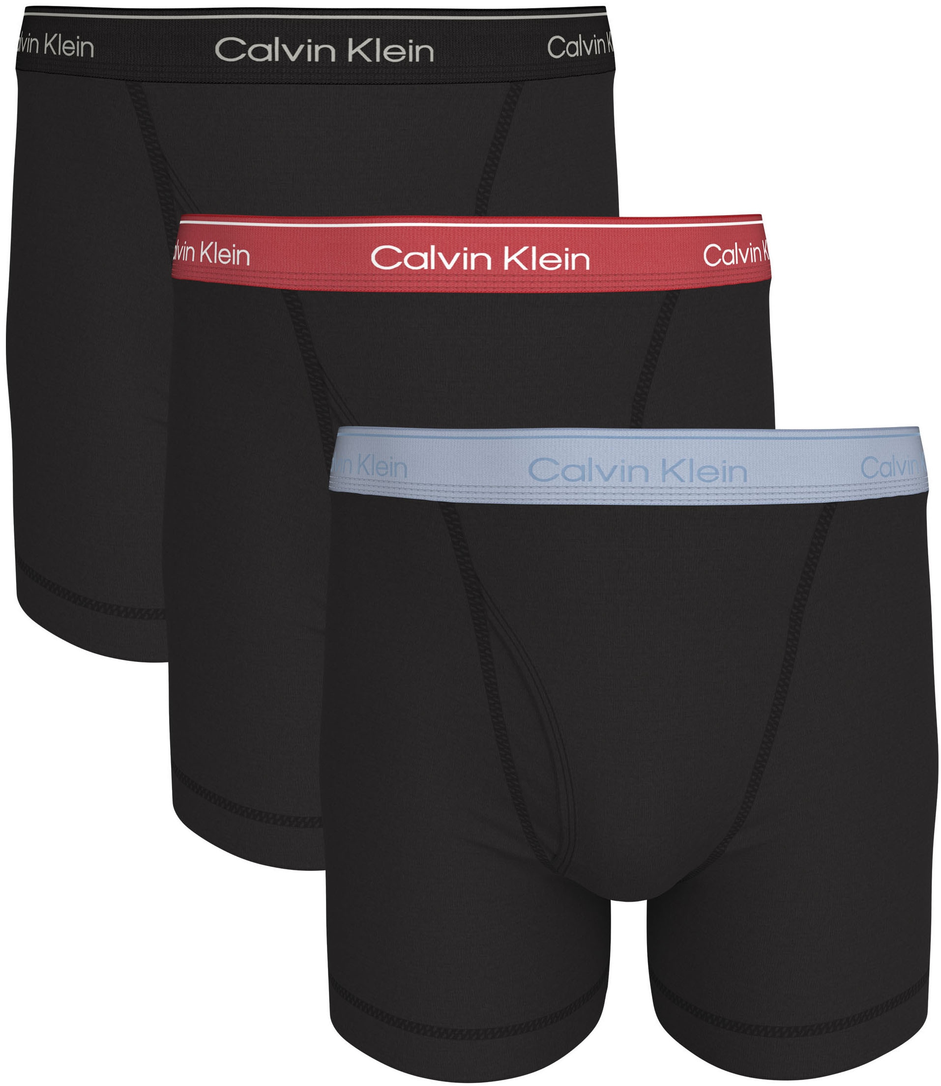 Calvin Klein Underwear Boxer »BOXER BRIEF 3PK« Packung, 3er-Pack,  mit Logo-Elastikbund (3 Stück)