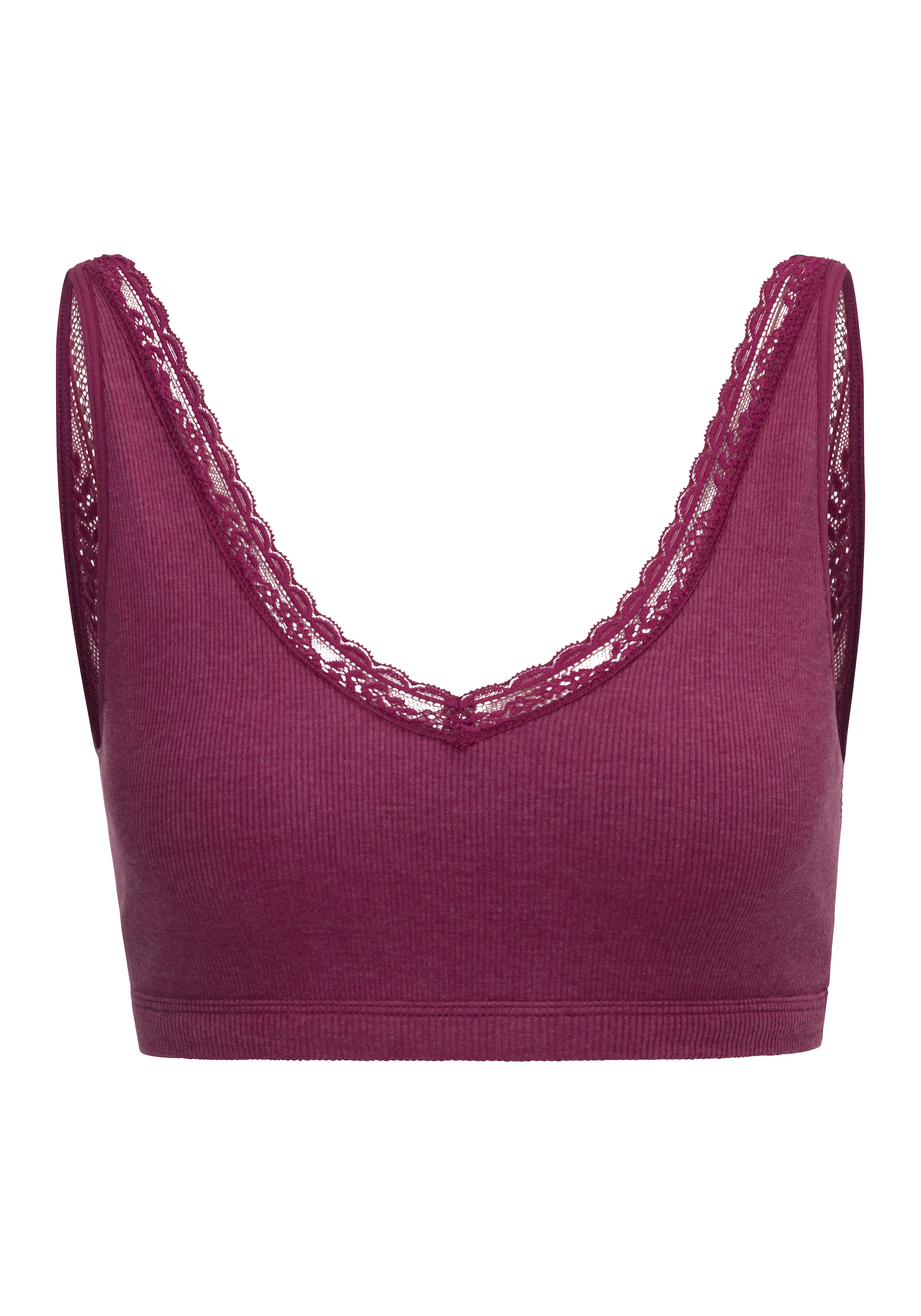 s.Oliver Bustier, aus feiner Spitze