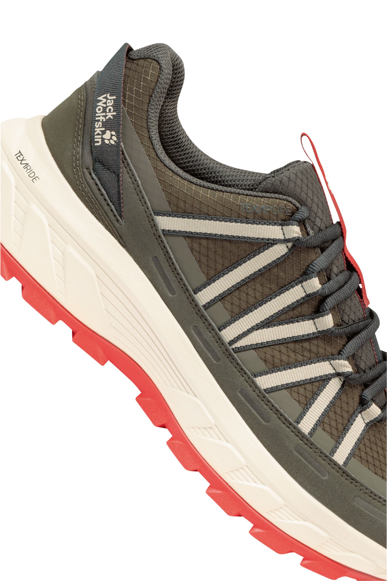 Jack Wolfskin Wanderschuh »WILD HIKE TEXAPORE LOW M«  Outdoorschuh, Trekkingschuh, wasserdicht