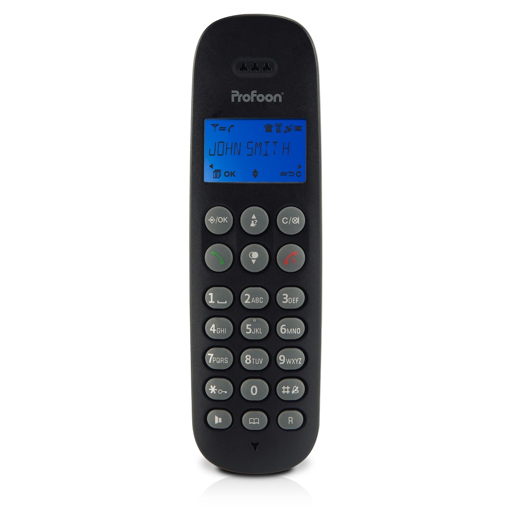 Profoon Schnurloses DECT-Telefon »PDX-300 - DECT-Telefon mit 1 Mobilteil«