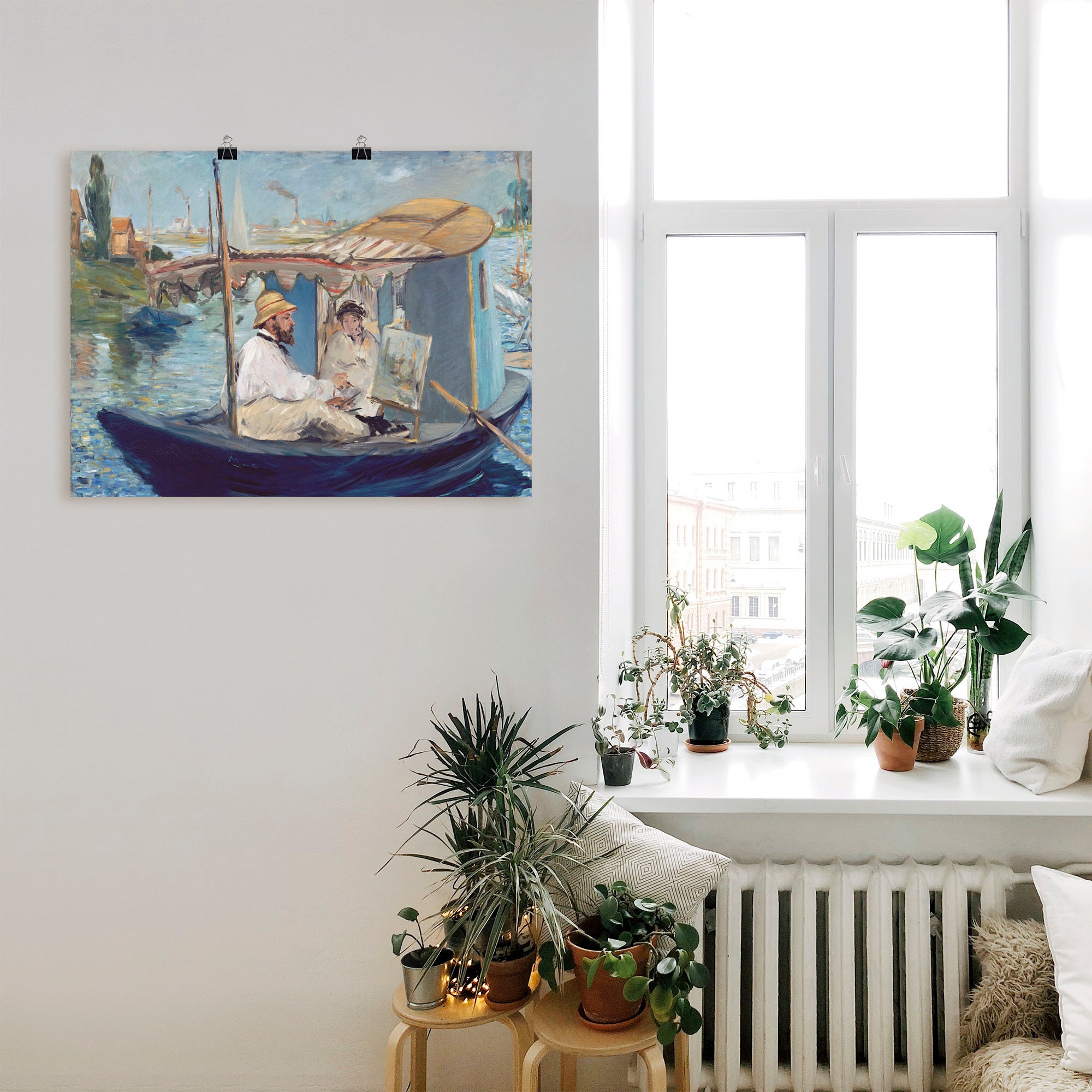 Artland Wandbild »Die Barke«, Paar, (1 St.), als Leinwandbild, Wandaufkleber oder Poster in versch. Größen