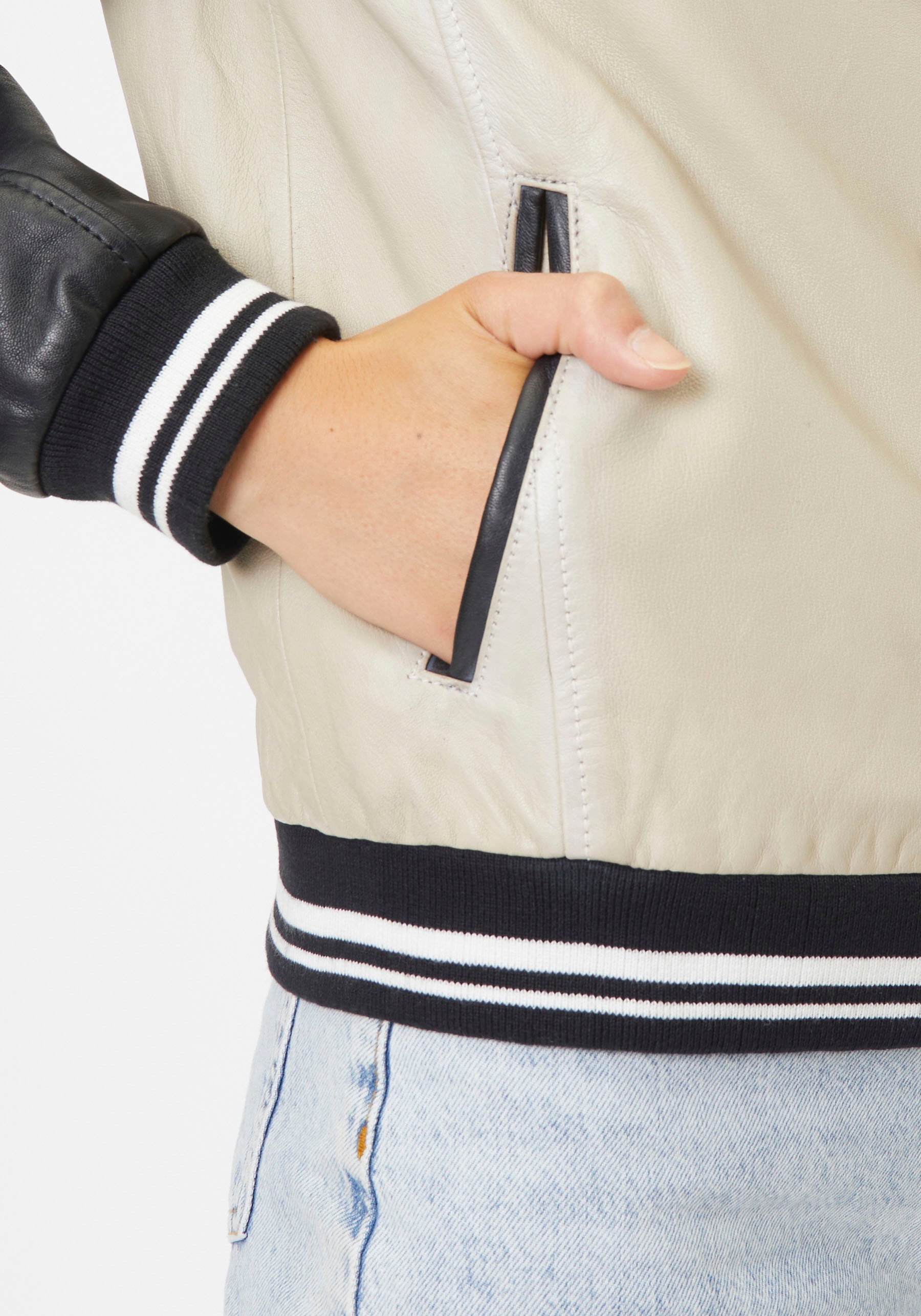 Mauritius Lederjacke »GWMora«