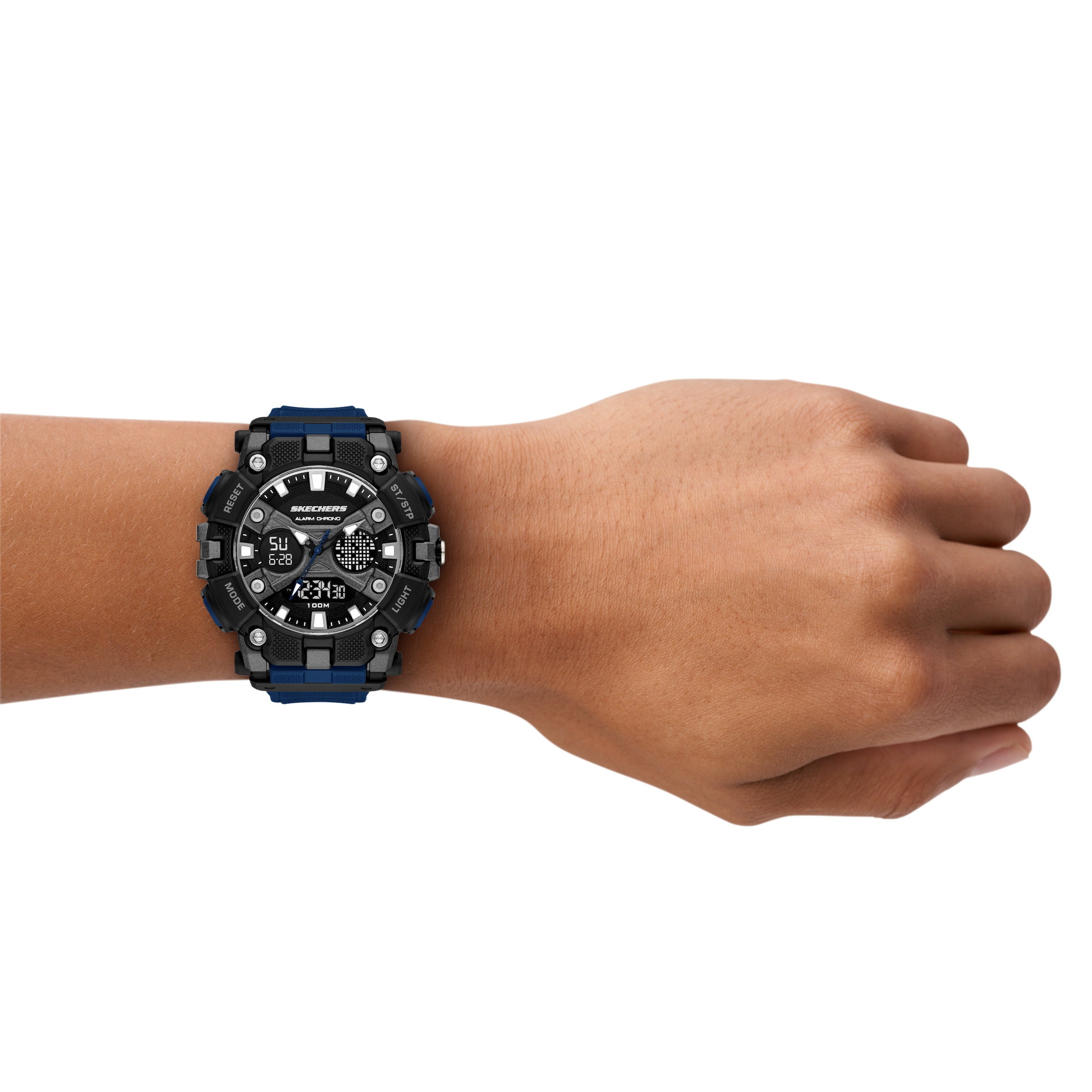 Skechers Chronograph »BONHILL« Quarzuhr, Armbanduhr, Herrenuhr, digital, analog, Tag, Wochentag