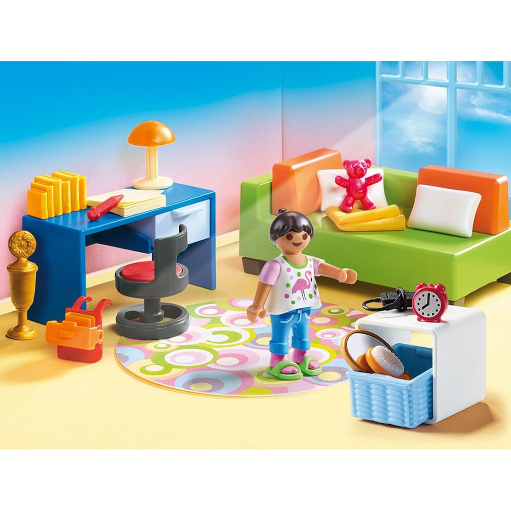 Playmobil® Konstruktions-Spielset »Jugendzimmer (70209), Dollhouse«, (43 St.), Made in Germany