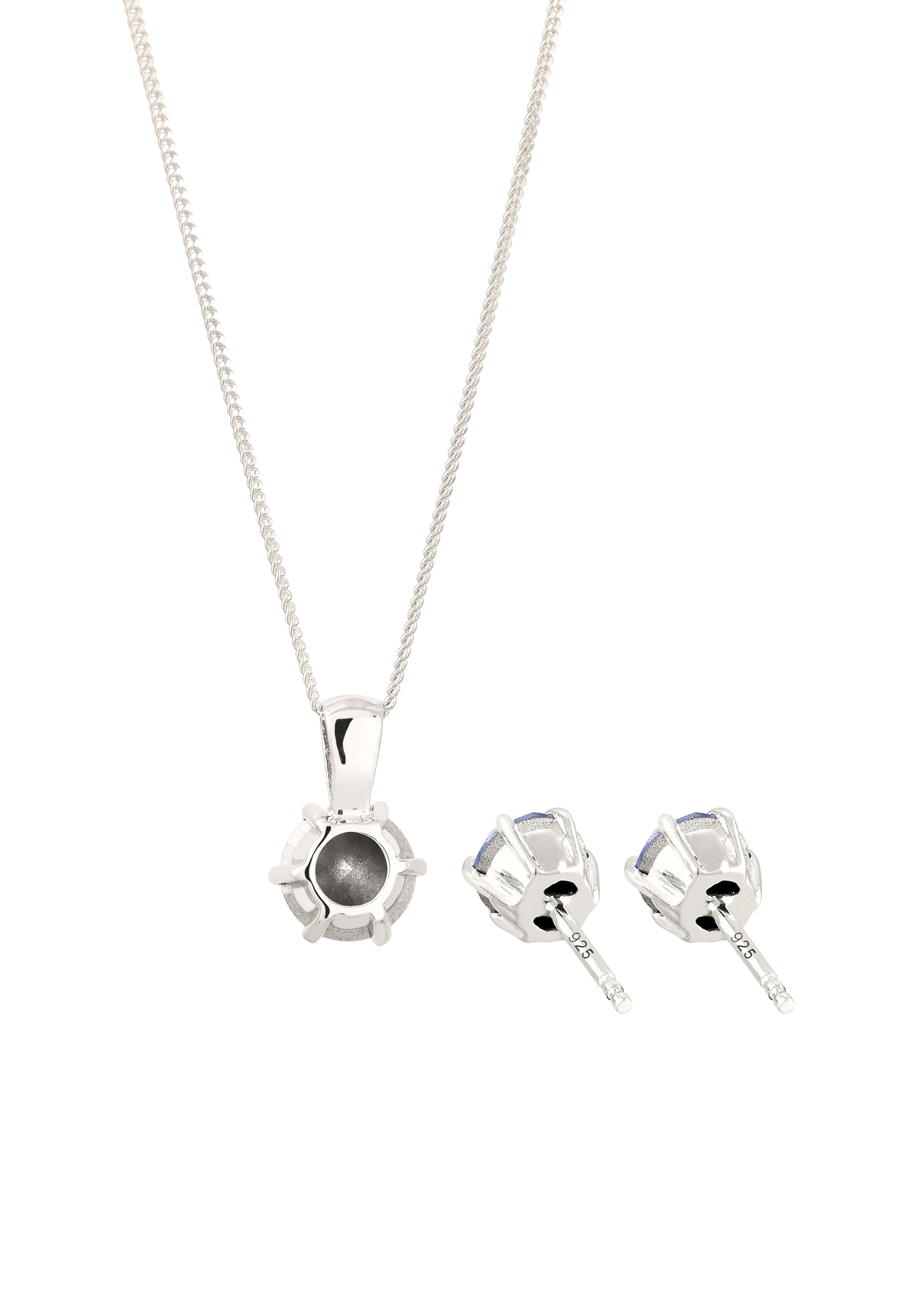 Elli Ohrring und Ketten Set »Schmuckset 925 Sterling Silber, mit Kristallen von Swarovski®« ()