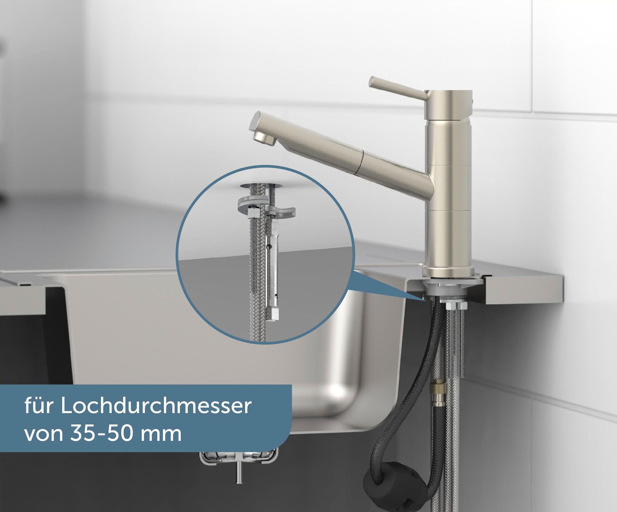 Schütte Spültischarmatur »UNICORN«, (Mischbatterie)