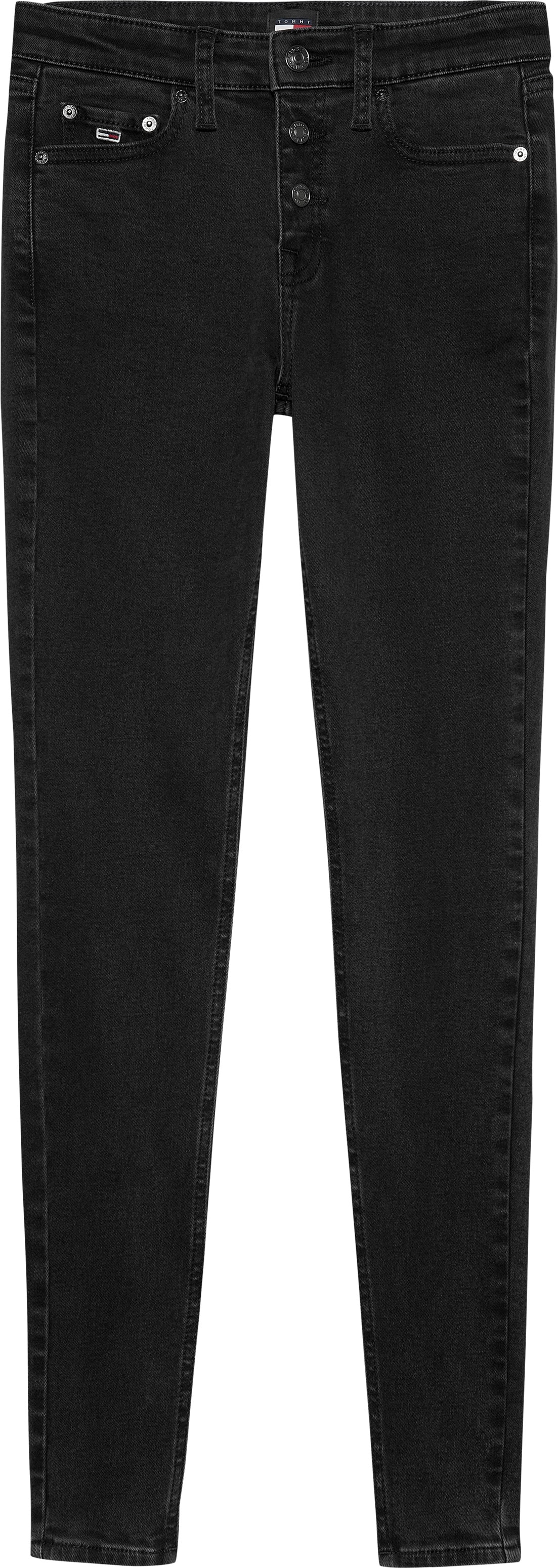 Tommy Jeans Skinny-fit-Jeans »NORA MD SKN BF CG4282«, mit Logo-Badge und Stickereien