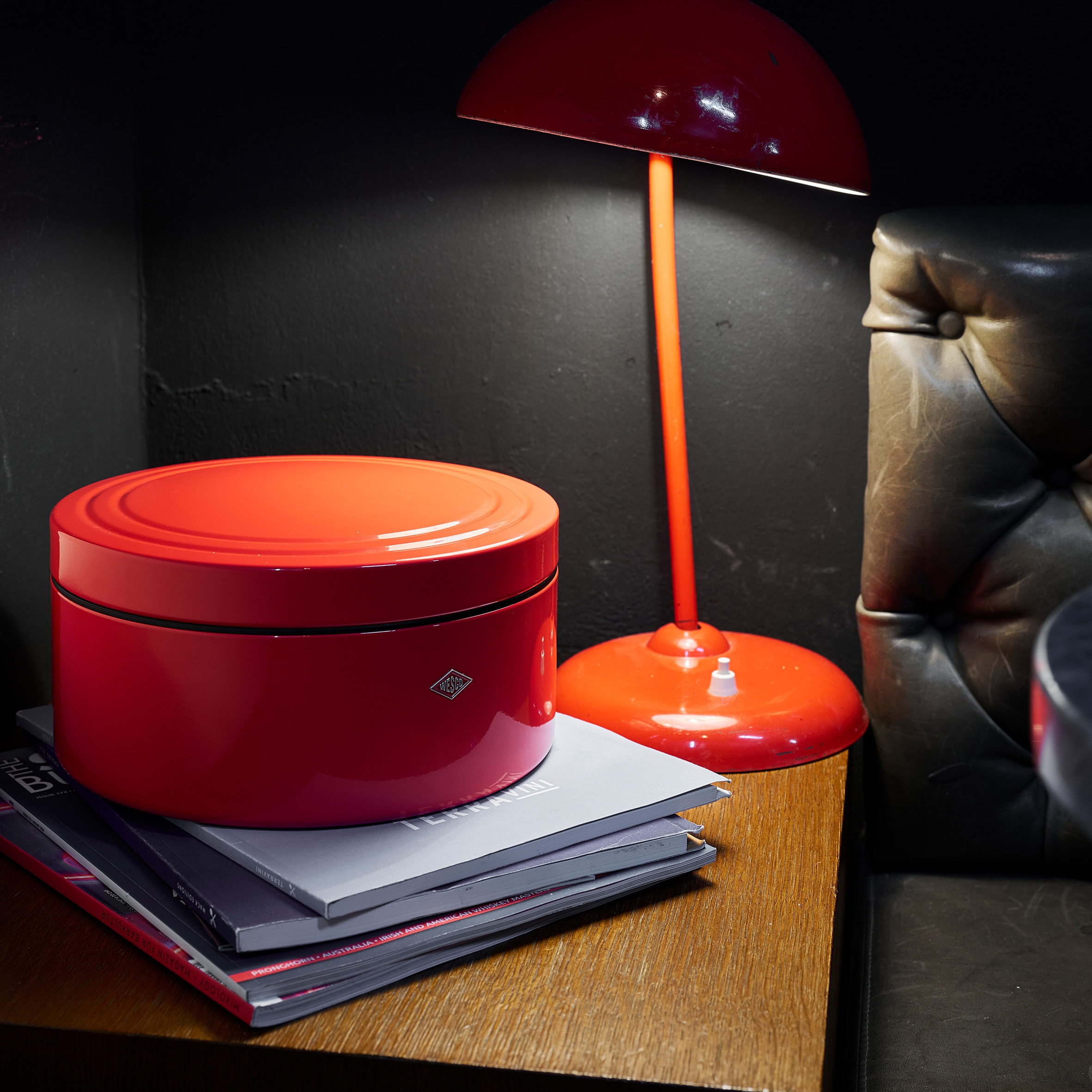 WESCO Keksdose »Classic Line - Gebäckdose« 1 Stk. tlg. Dose mit Deckel & Kunststoffring / schließt dicht, 4 L