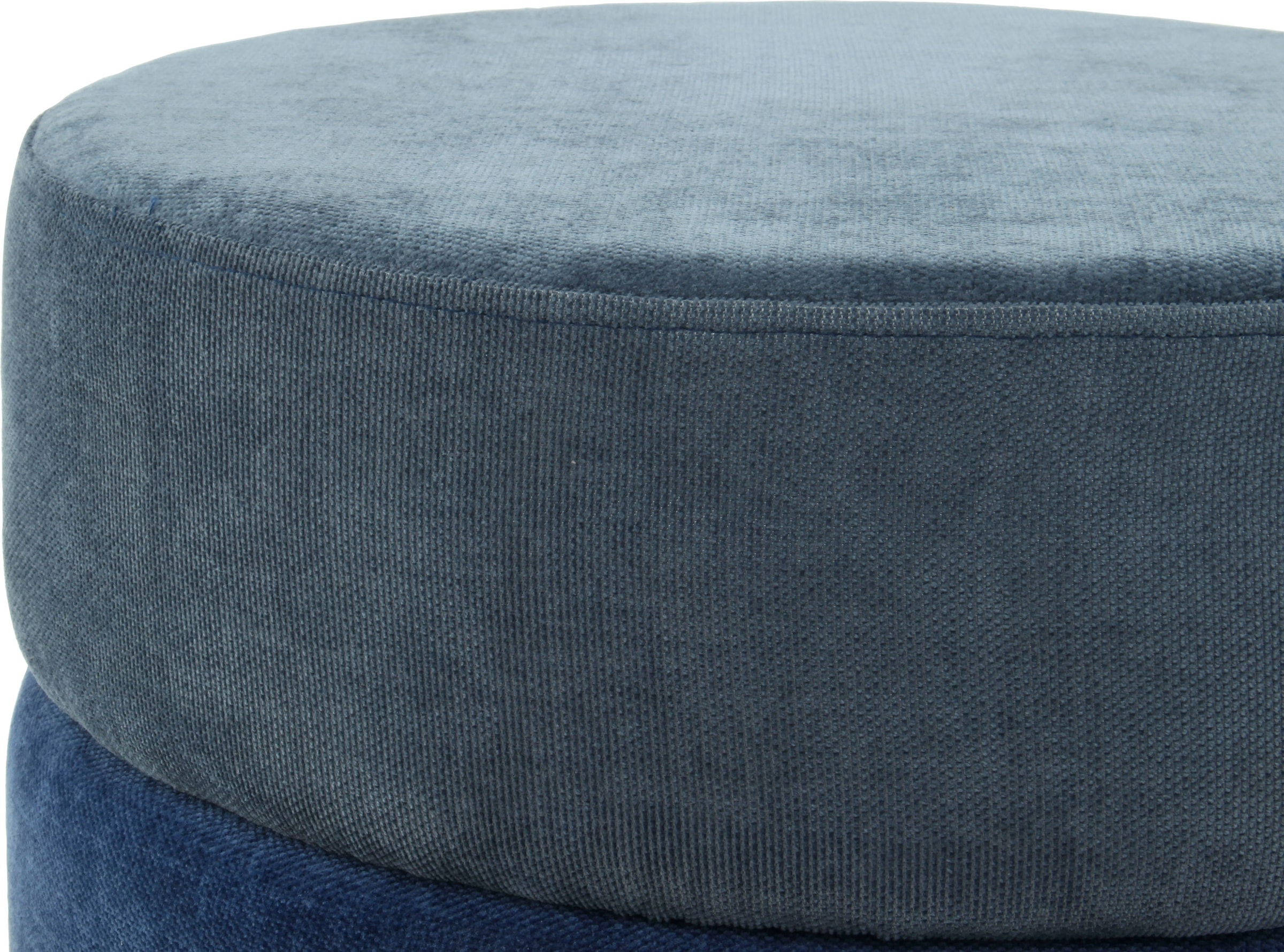 Kayoom Sitzhocker »Hocker Matilda 225, Komfortable runde Form, Gemütlicher Design-Hocker«, (1 St.), samtweich, elegant, gepolstert, große Sitzfläche