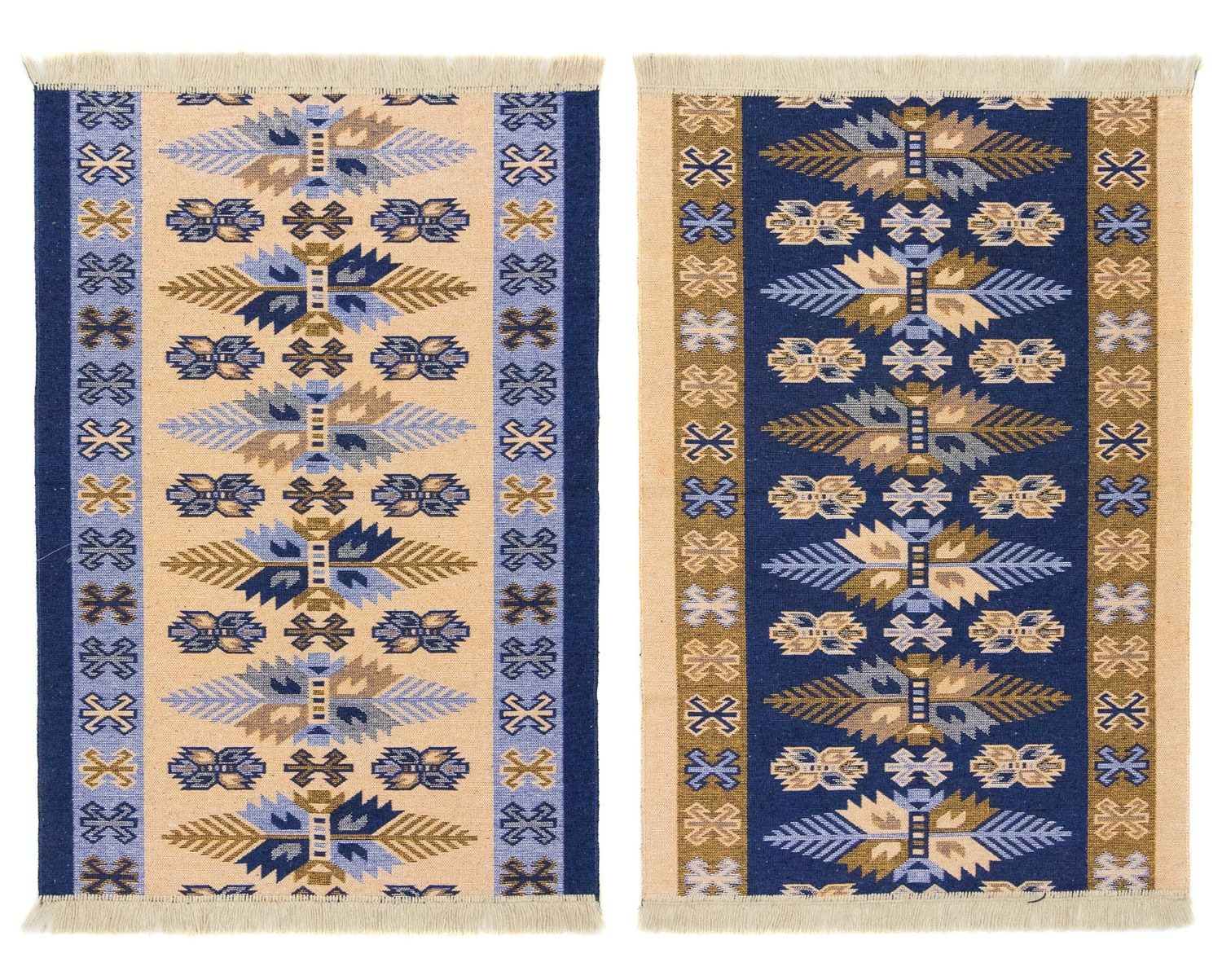morgenland Wollteppich »Kelim Teppich - Trendy »Gizeh« Rechteckig«, rechteckig, 0,5 mm Höhe, Flachgewebe