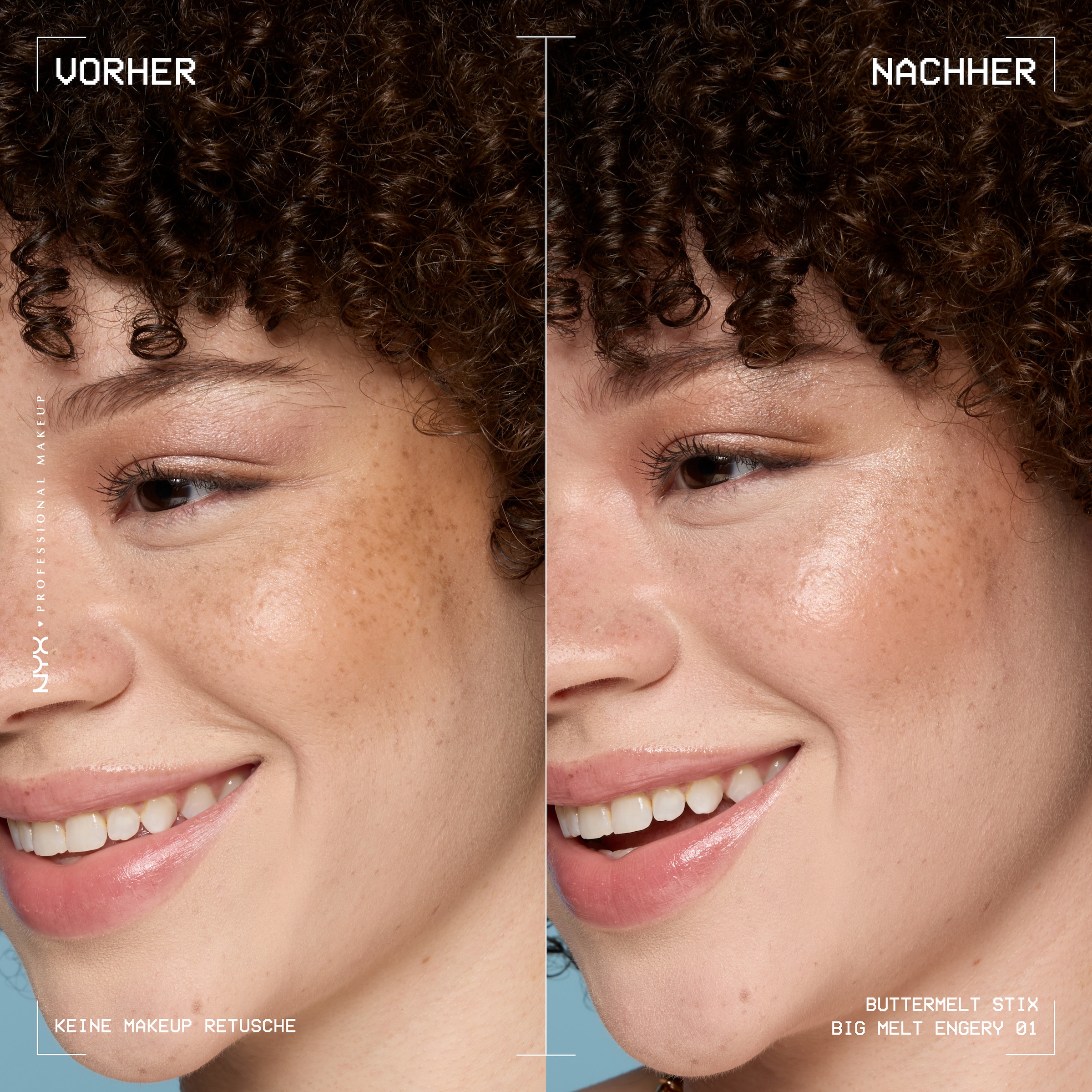 NYX PROFESSIONAL MAKEUP Highlighter »BUTTERMELT STIX GLOW BOOSTING HIGHLIGHTER STICK« mit Cupuaçu- und Kokosnussbutter, für einen ultimativen Glow