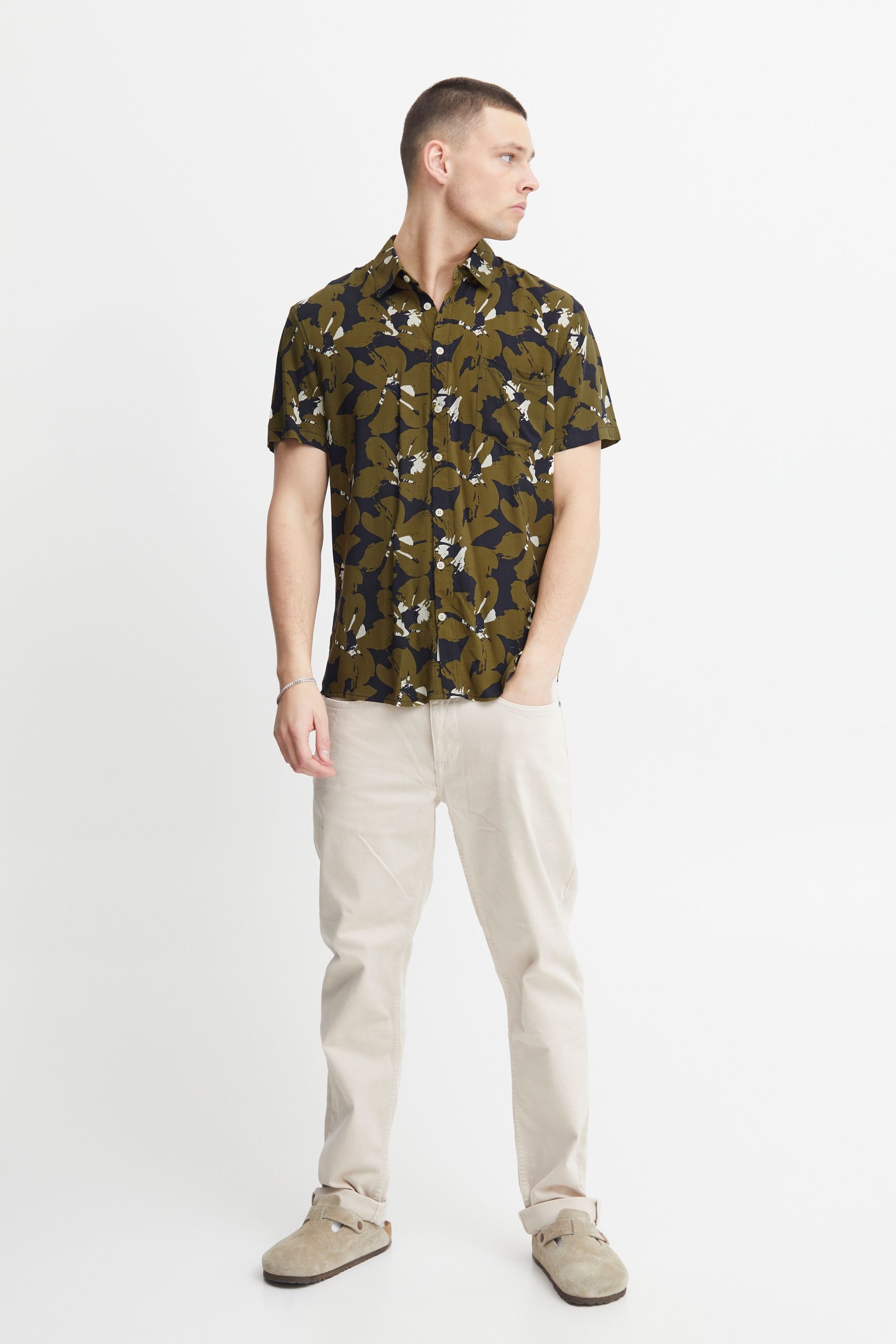 Blend Kurzarmshirt »Kurzarmhemd BHShirt«