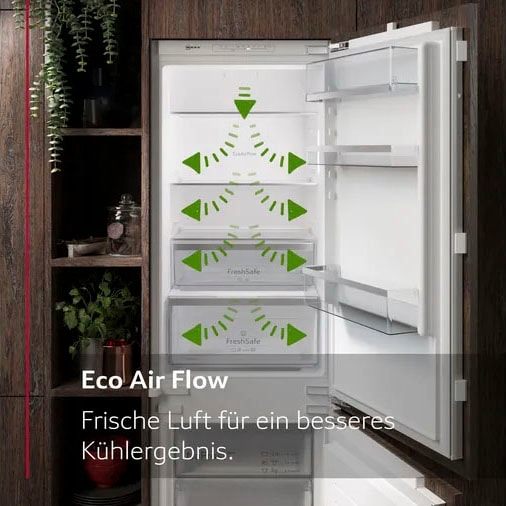 NEFF Einbaukühlschrank N 50 »KI1312FE0«, Fresh Safe: Schublade für flexible Lagerung von Obst & Gemüse