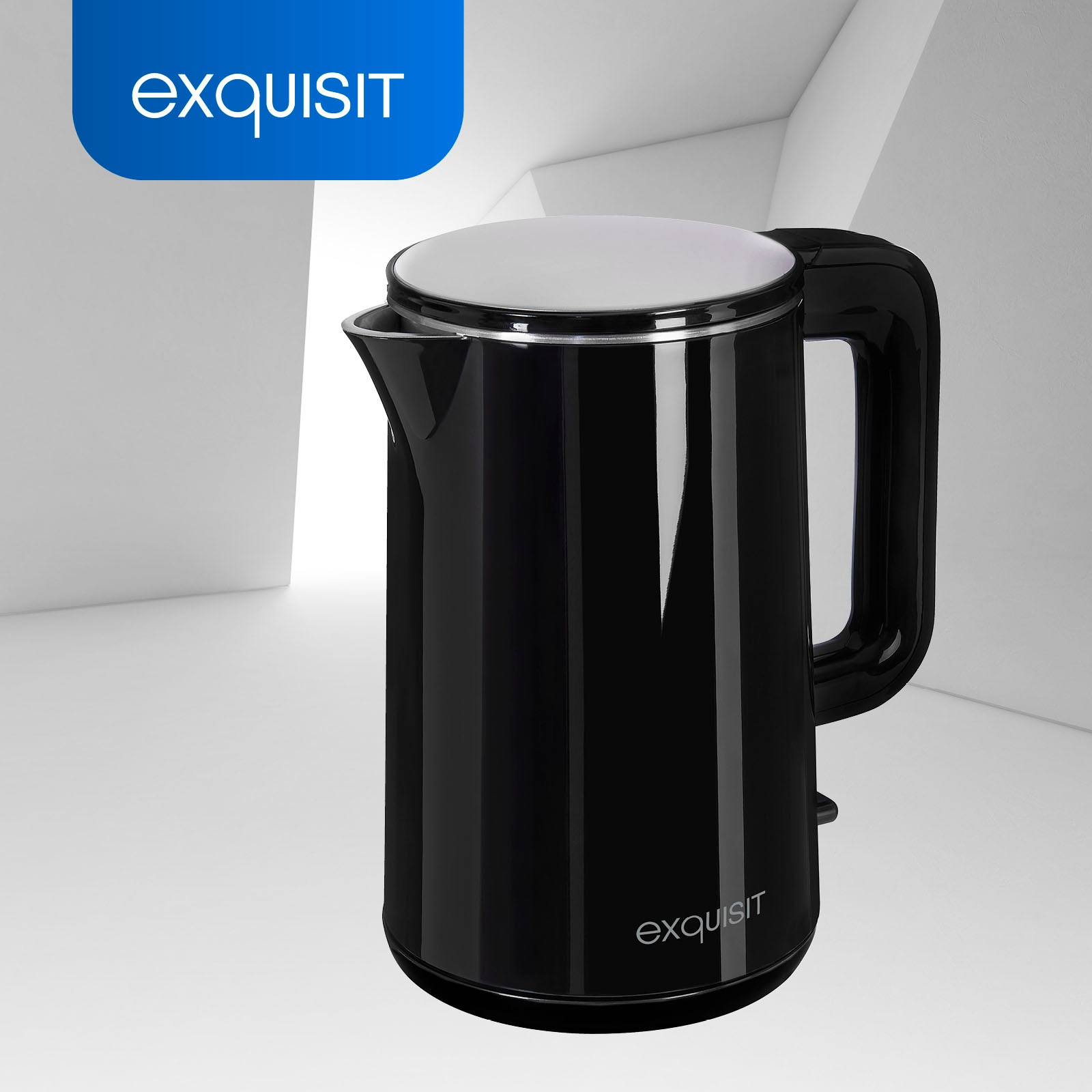 exquisit Wasserkocher »WK 6103 swi«, 1,5 l, 2200 W