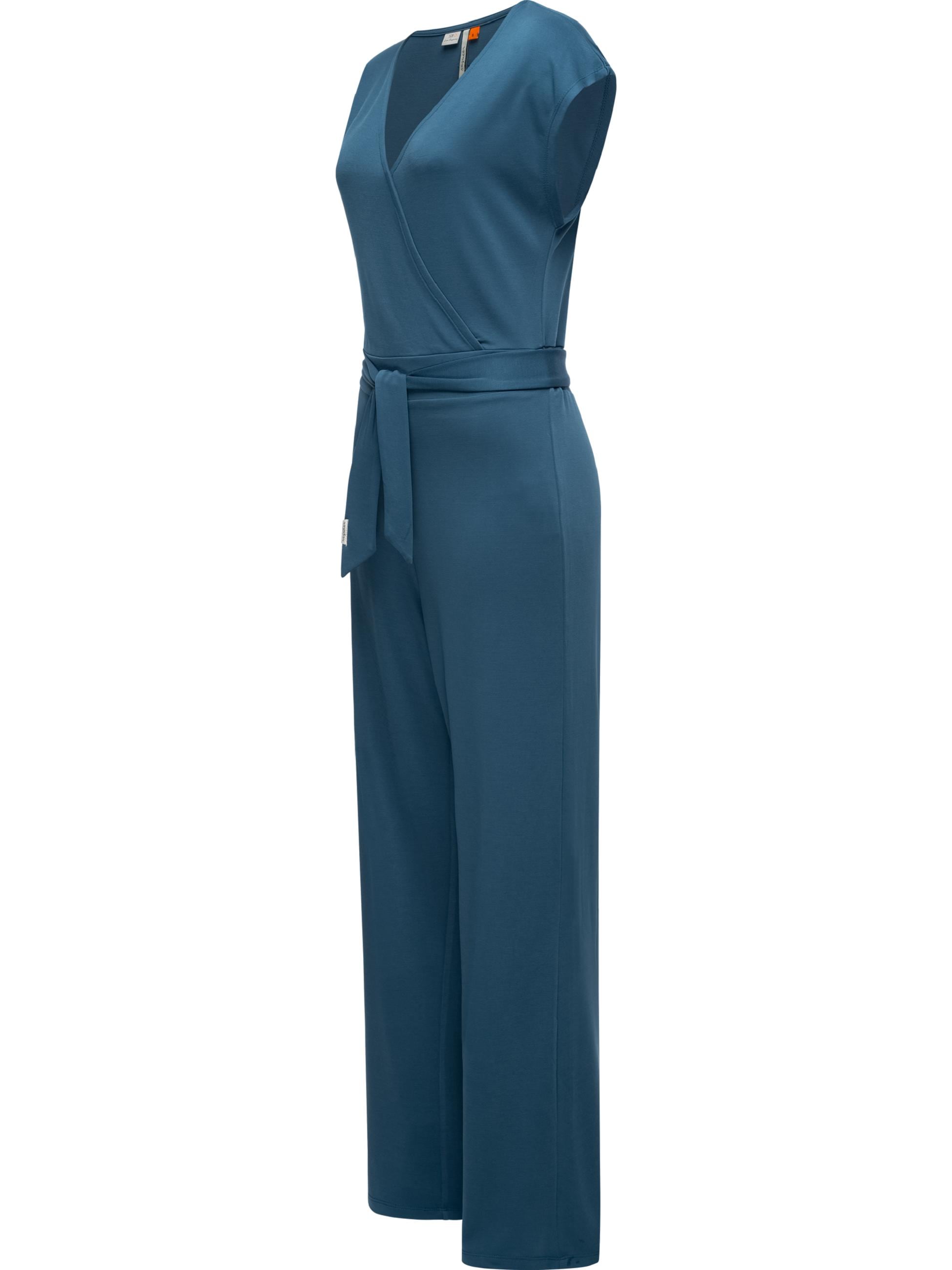 Ragwear Jumpsuit »Jumpsuit Goldea«, Langer Damen Overall mit Bindegürtel