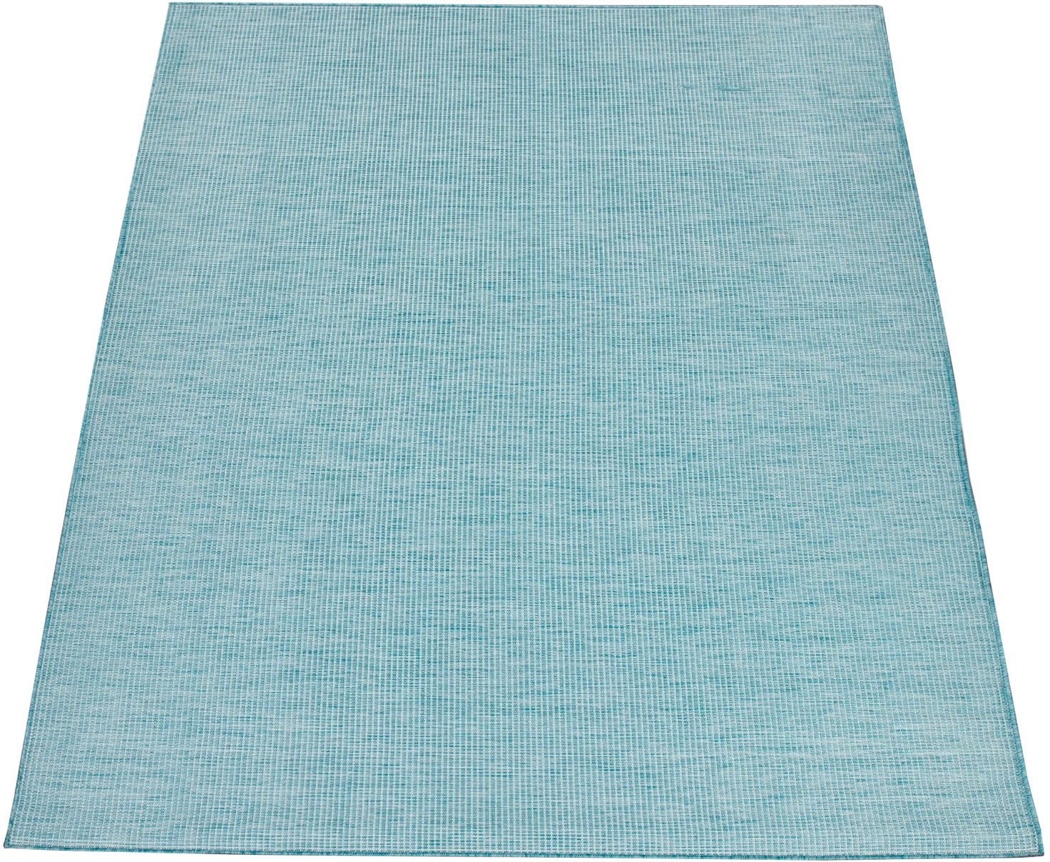 Paco Home Teppich »Sonset«, rechteckig, 4 mm Höhe, Flachgewebe, meliert, In- und Outdoor geeignet, Wohnzimmer