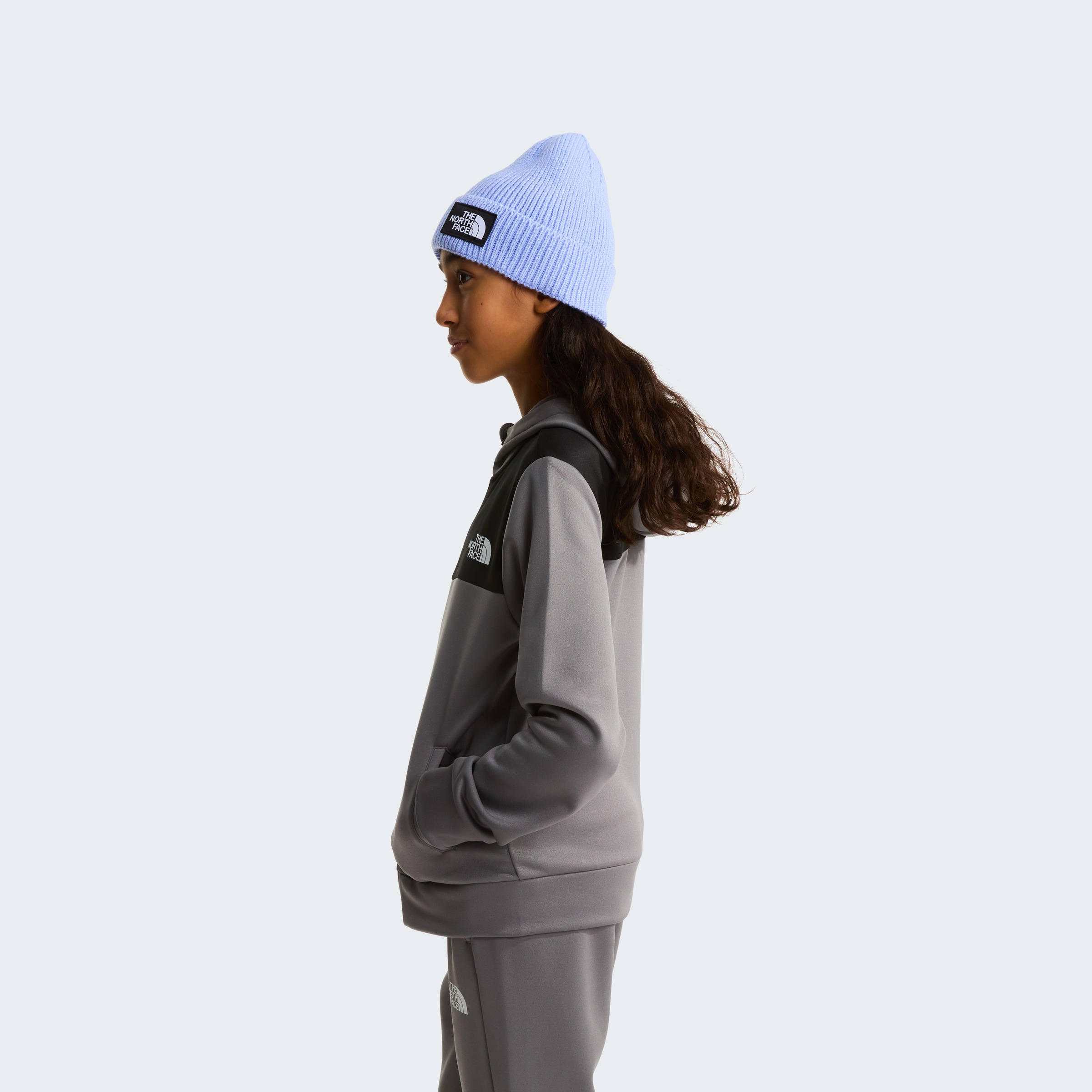 The North Face Fleecejacke »TEEN REAXION FZ HOODIE« für Jugendliche, sportlicher Stil, mit Reißverschluss