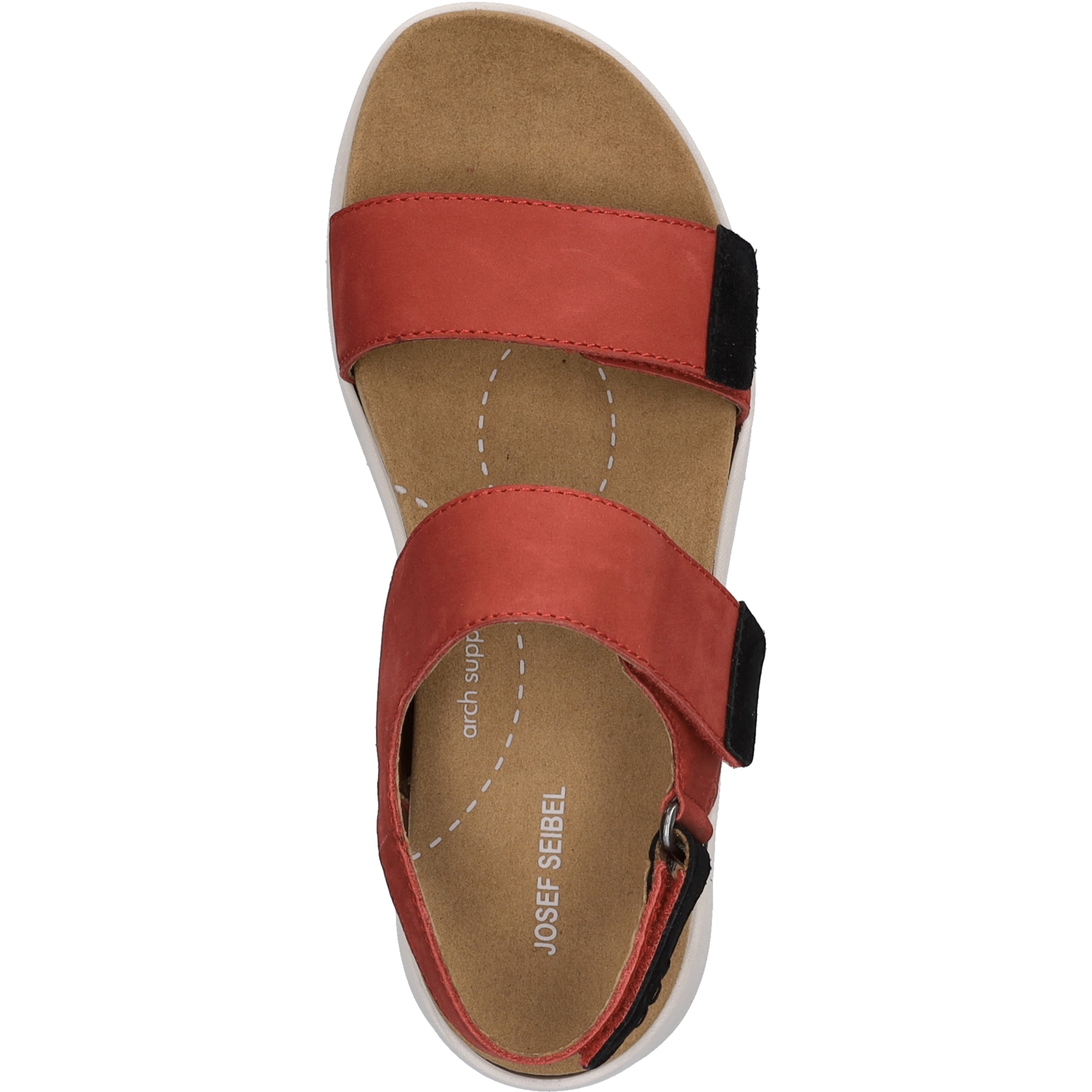 Josef Seibel Sandale »Estelle 04, rot-kombi«