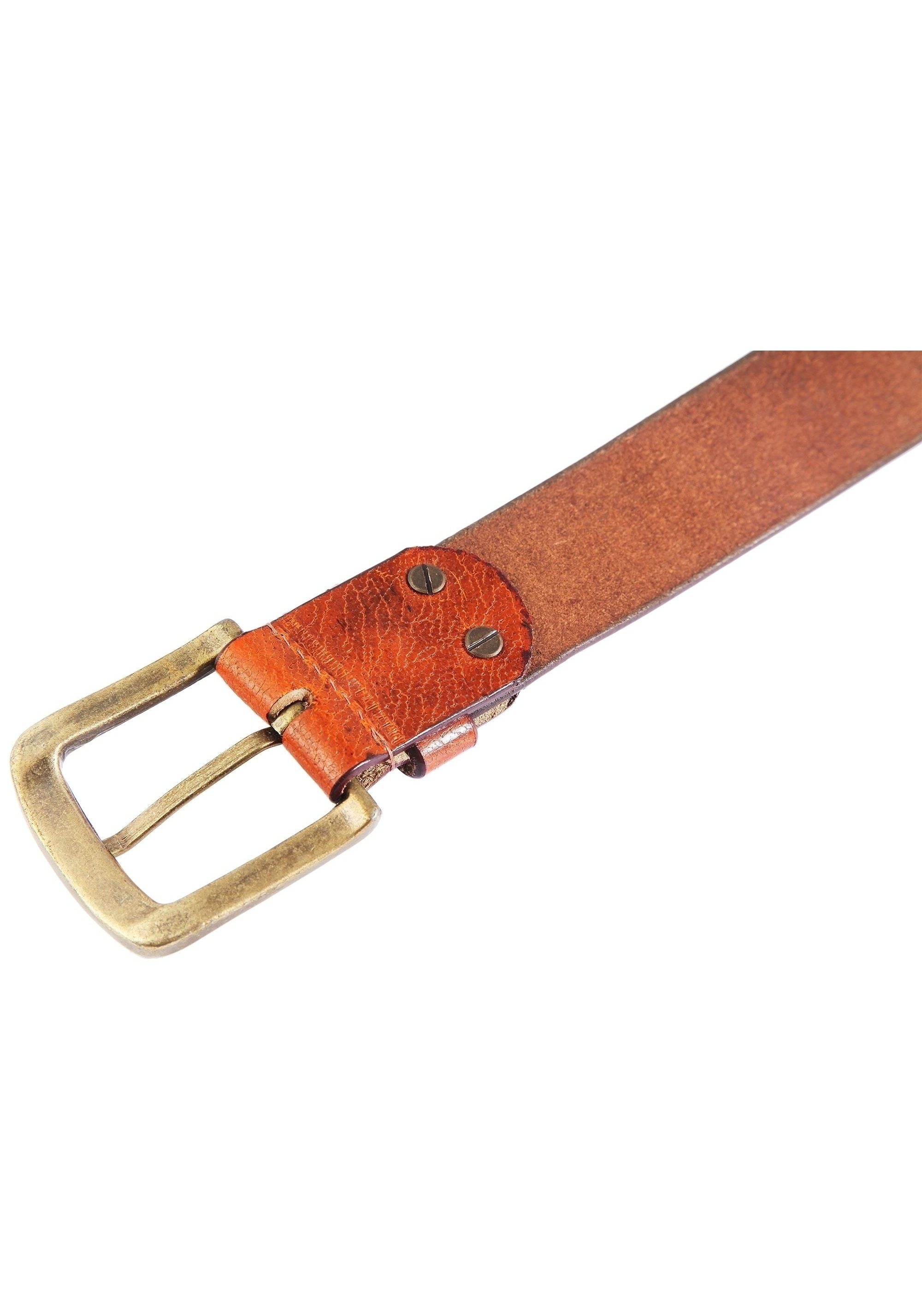 Leonardo Verrelli Ledergürtel »in braun aus hochwertiges Echt Leder, 80 cm - 150 cm (Bundweite)«