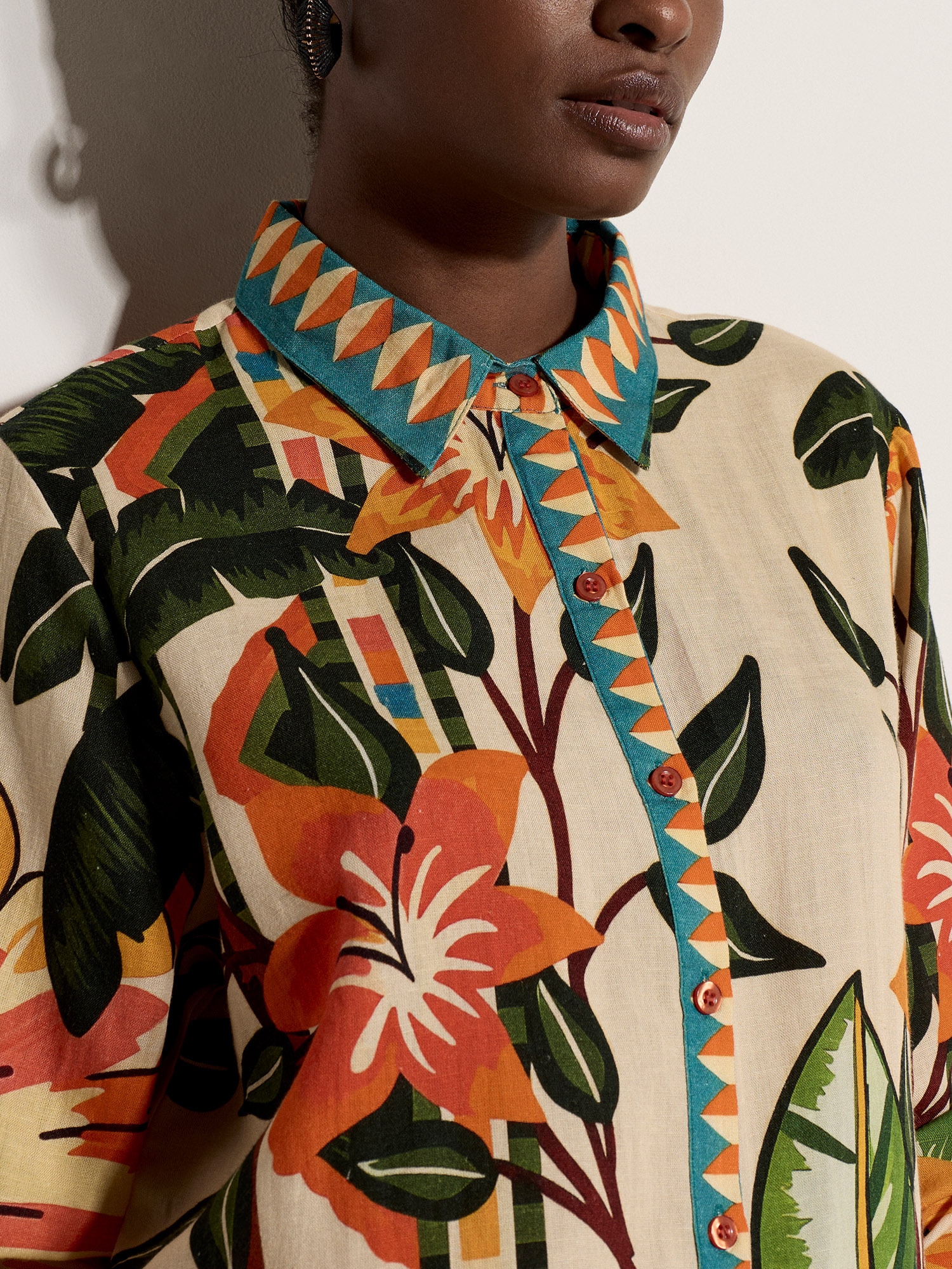 Apricot Klassische Bluse »Bluse« mit Knopfleiste