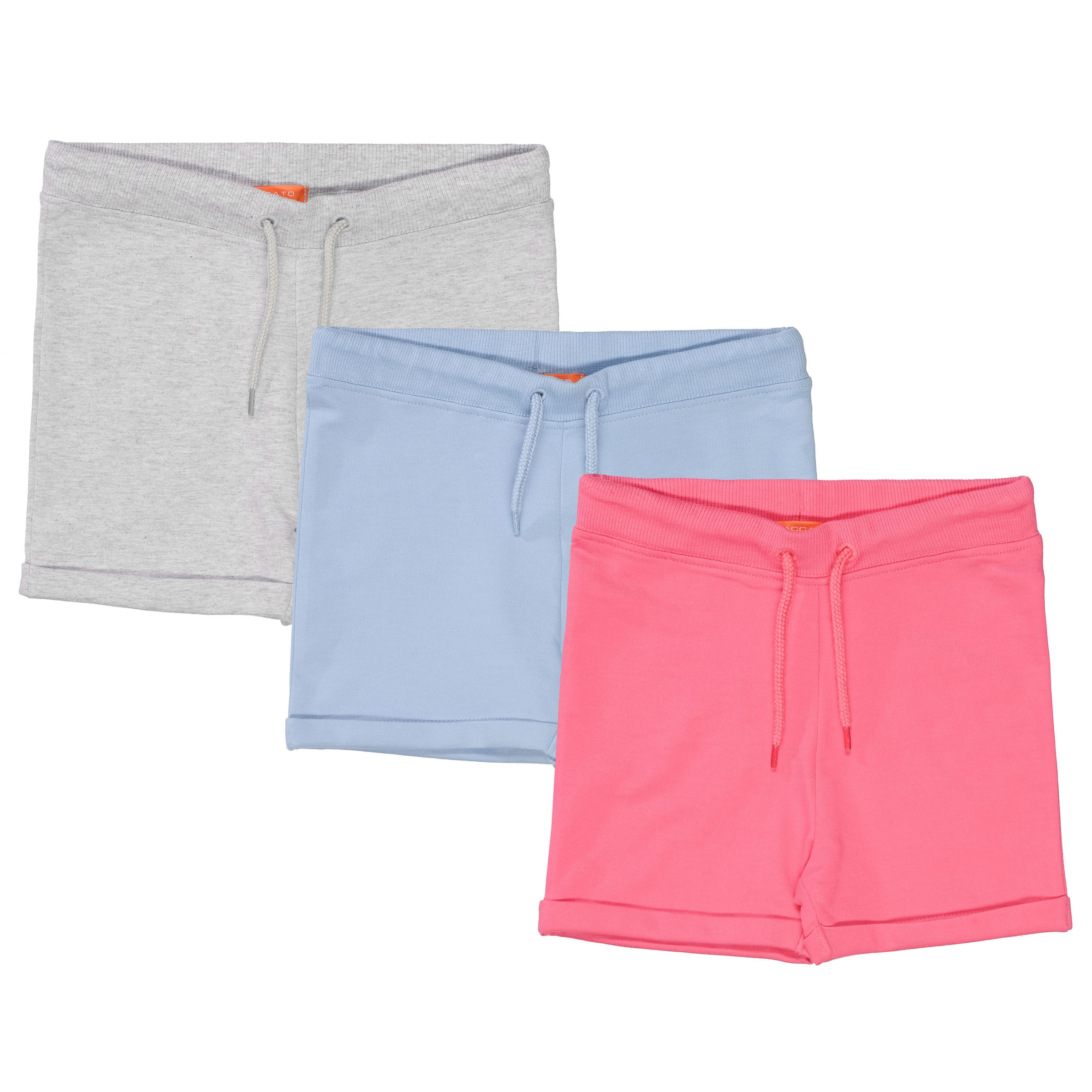 Sweatshorts, 3er-Pack