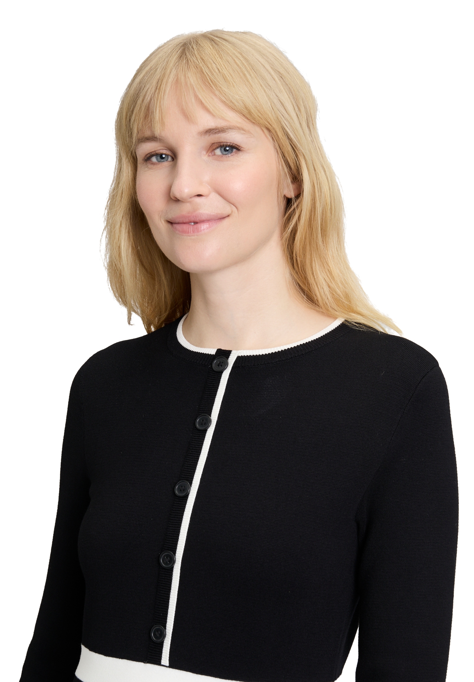 Vera Mont Strickkleid »Strickkleid mit Rundhalsausschnitt«