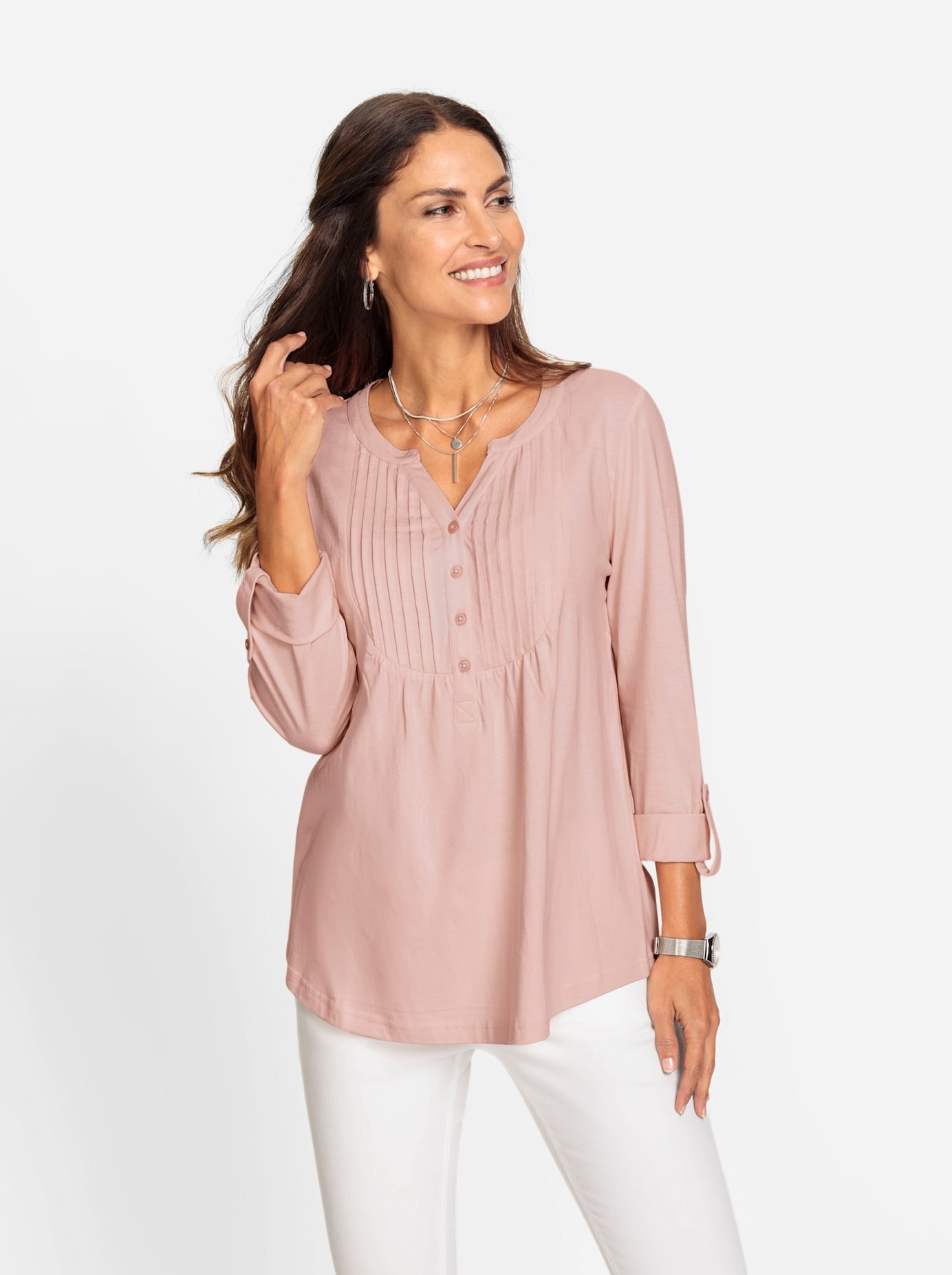 Inspirationen Langarmshirt »Shirt«, (1 tlg.)