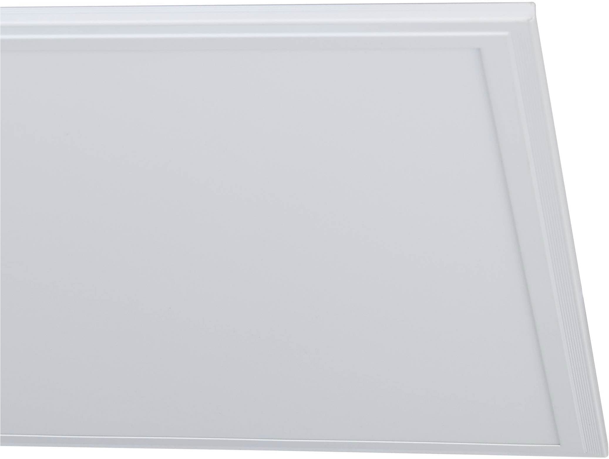 EGLO Rasterleuchte »Salobrena 1 Einbaulampe, Aufbaulampe, Aluminium und Kunststoff, Lampe« LED-Modul 1 Stk. Neutralweiß Deckenlampe 59,5cm, Wohnzimmerlampe, LED Deckenleuchte, Bürolampe Weiß