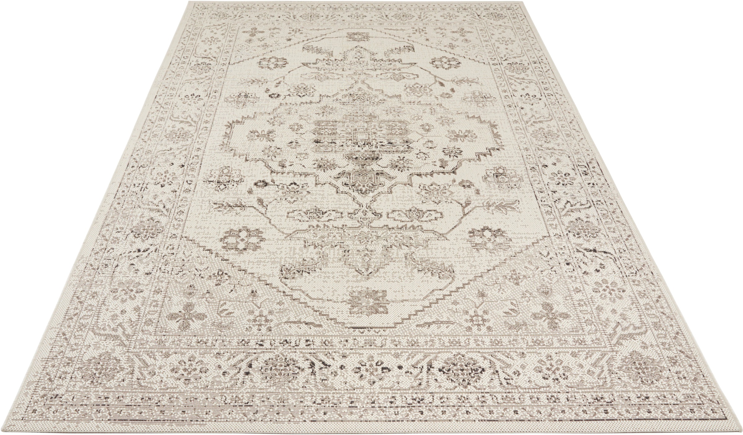 bougari Teppich »Navarino«, rechteckig, 8 mm Höhe, Für In- und Outdoor geeignet, Wohnzimmer