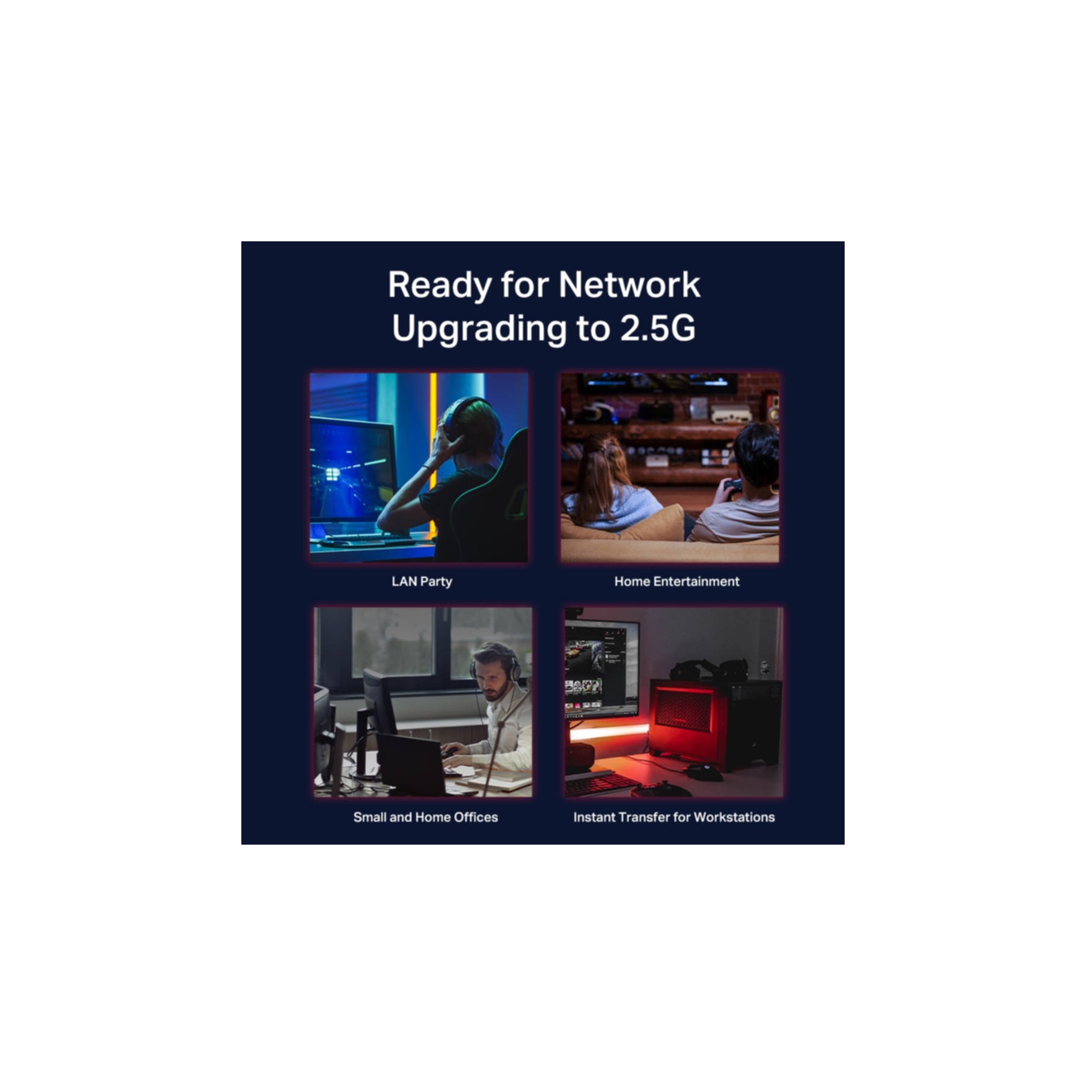 TP-Link Netzwerk-Switch »5-Port 2.5G Desktop Switch«