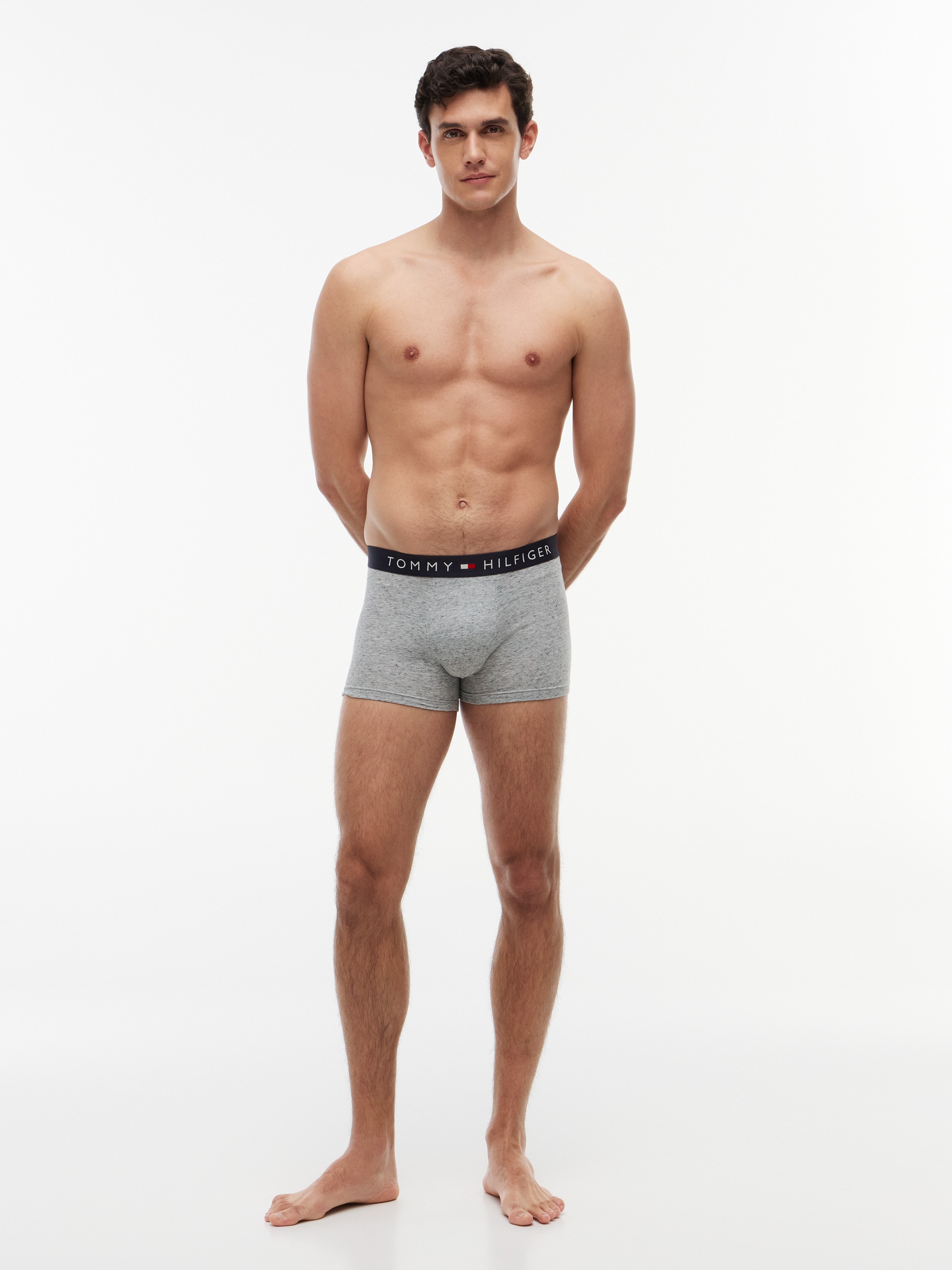 Tommy Hilfiger Underwear Trunk »3P TRUNK« Packung, 3er, 3 Stk. mit Logobund