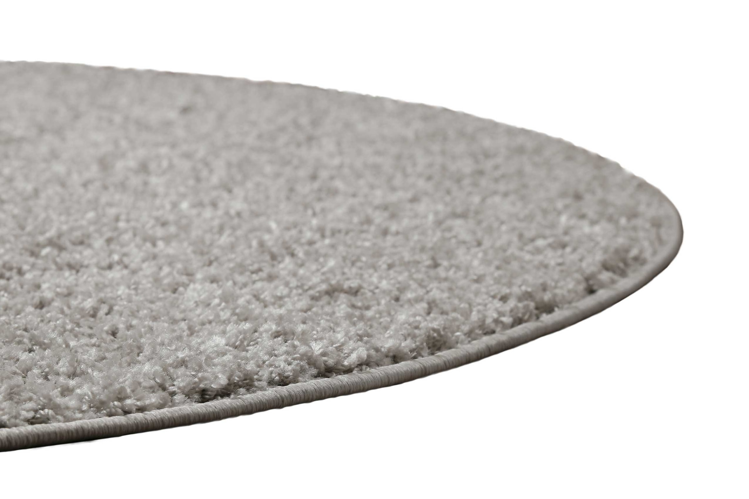 Homie Living Teppich »Gino«, rund, 30 mm Höhe, Hochflor, gewebt, weich, uni, Wohnzimmer, Schlafzimmer, waschbar